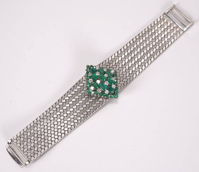 Ladies bracelet with watch - Image 4 of 5