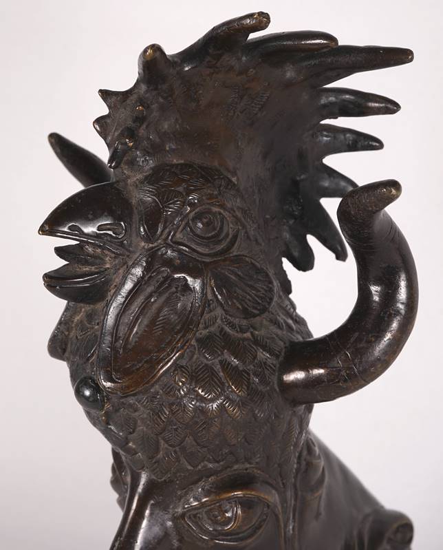 Bronze figure - Image 3 of 7