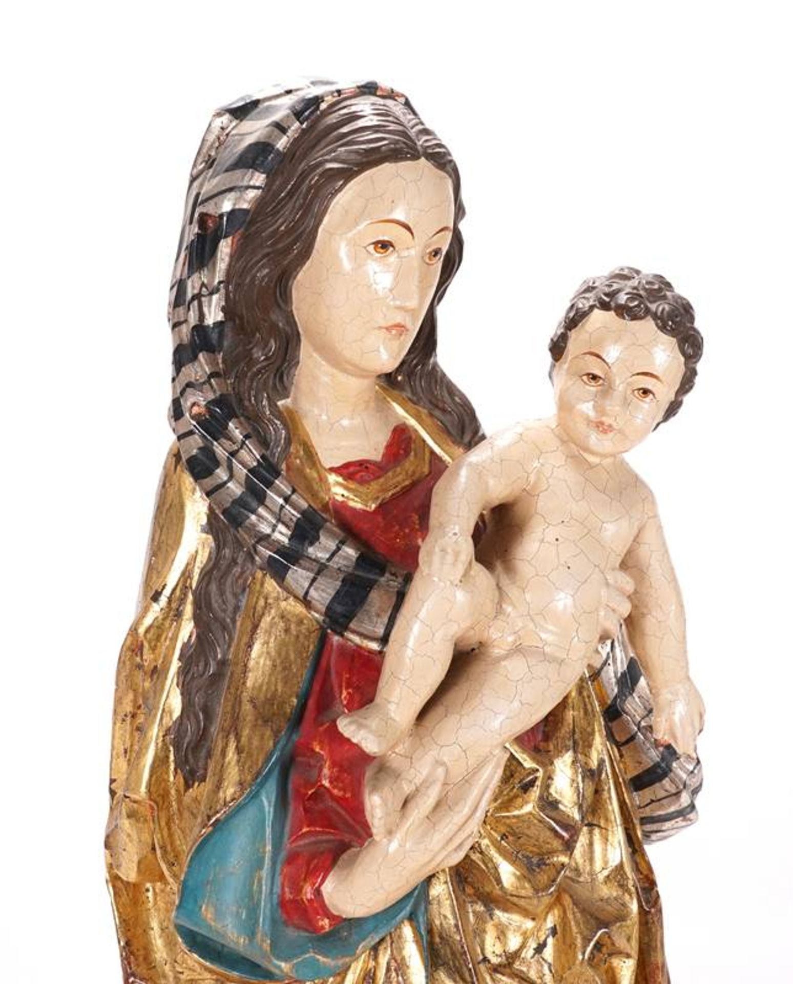 Crescent Moon Madonna with Child - Image 2 of 4