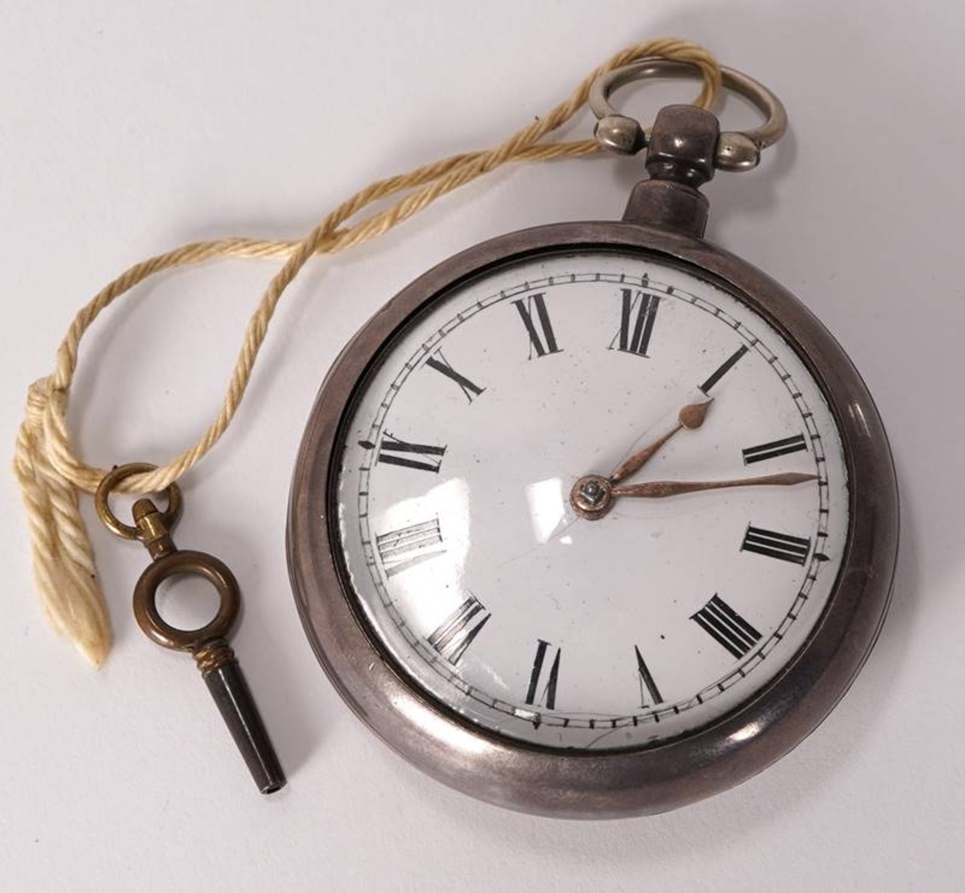 Spindle pocket watch