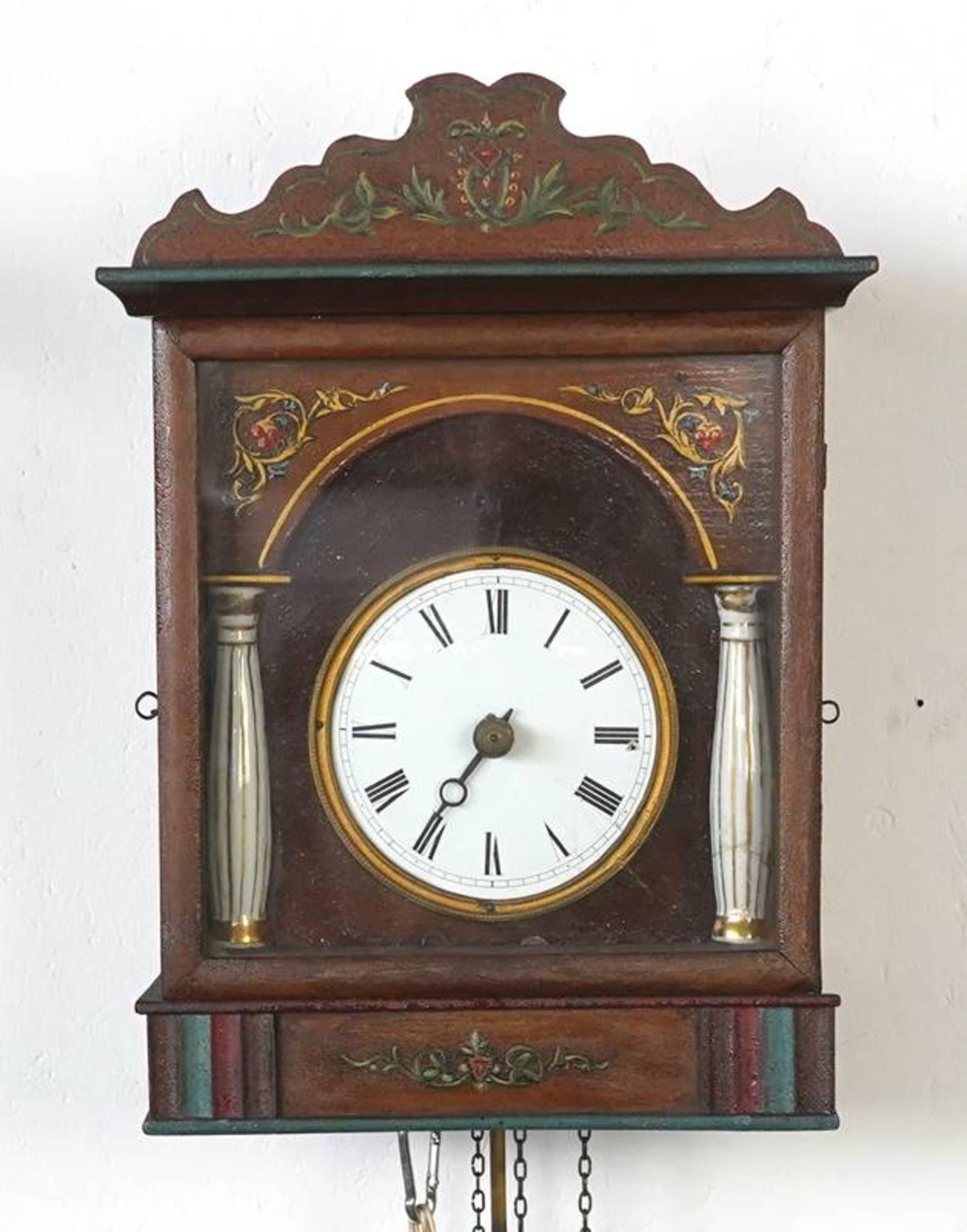 Black Forest Biedermeier clock