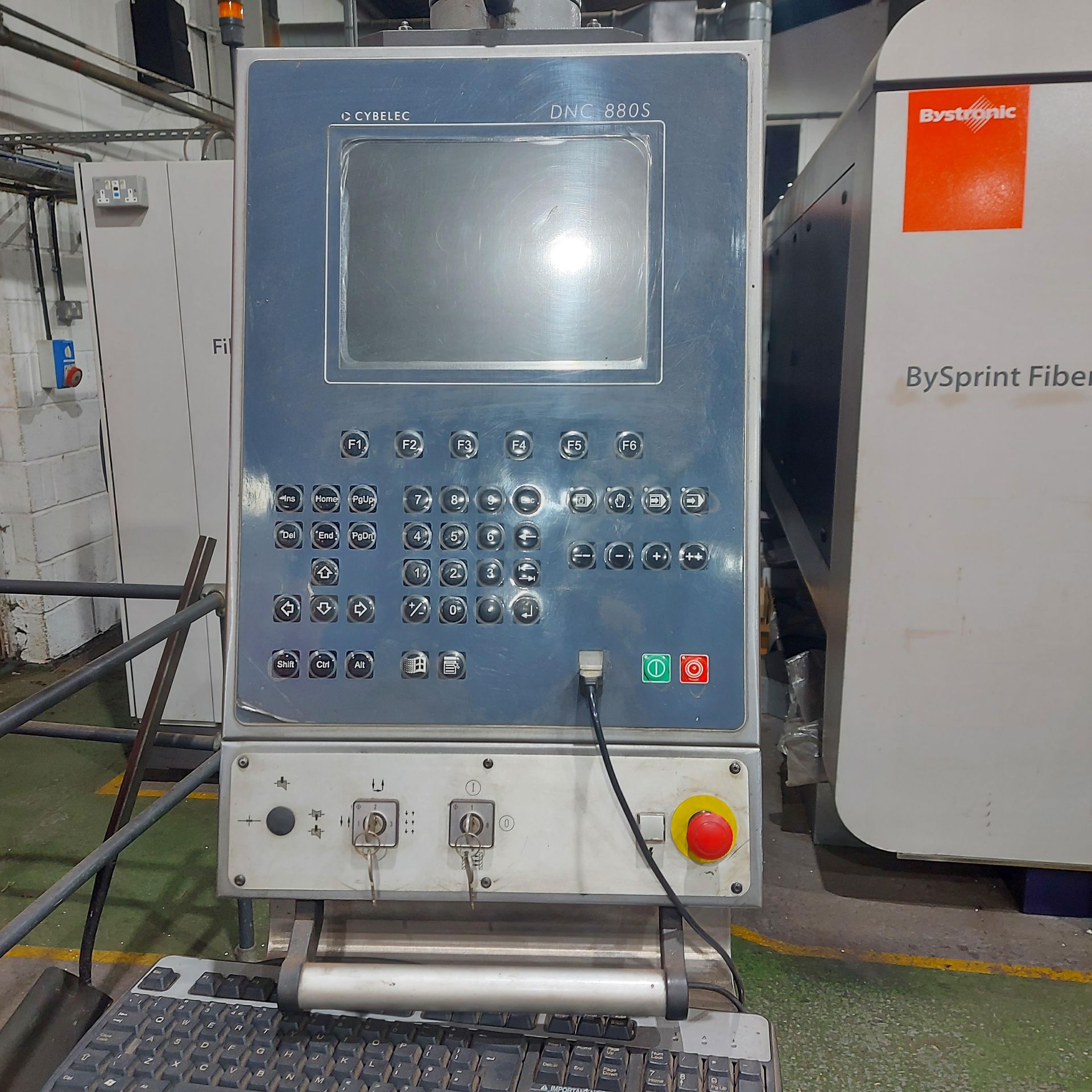 Bystronic AFM-EP2 160 CNC Down Stroking Hydraulic Press Brake Model EP40-160, Year 2008 - Image 8 of 20