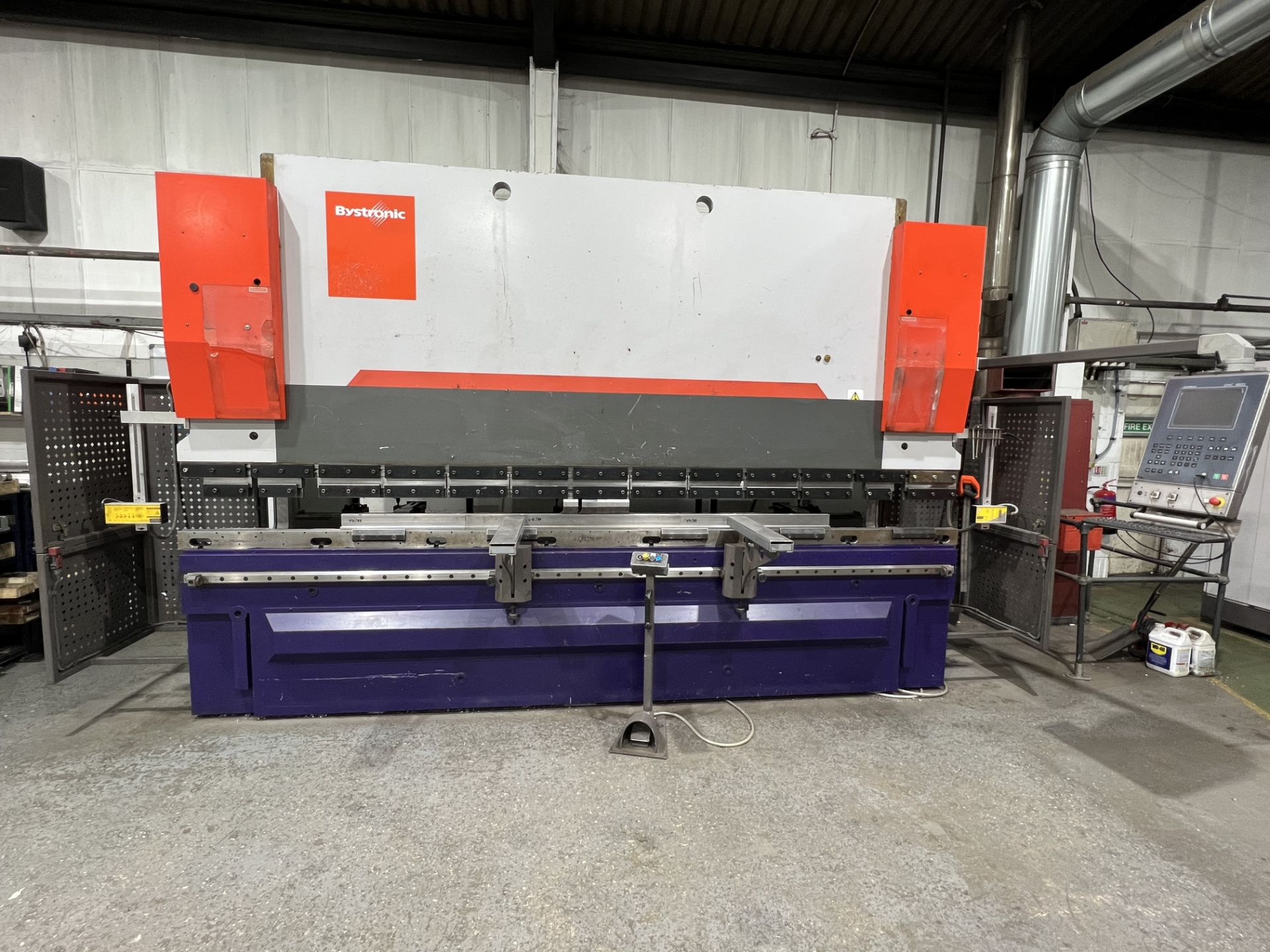 Bystronic AFM-EP2 160 CNC Down Stroking Hydraulic Press Brake Model EP40-160, Year 2008 - Image 3 of 20