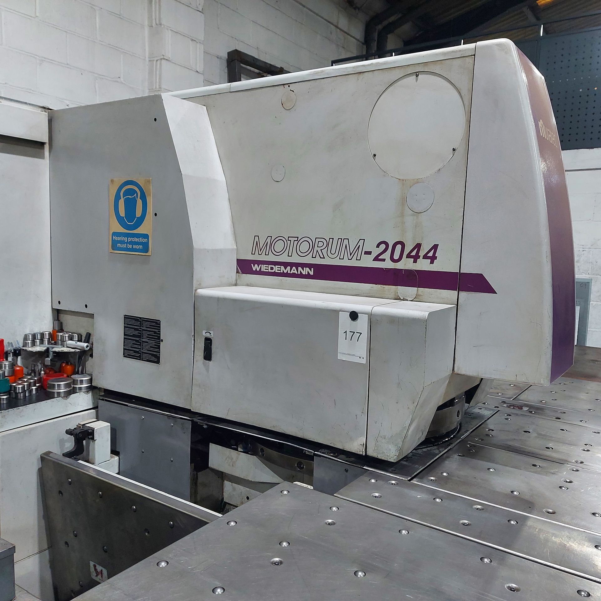 Wiedemann Muratec Auto Index CNC Punching Machine Model Motorum M2044 P65023. Year Circa. 1999 - Image 2 of 6