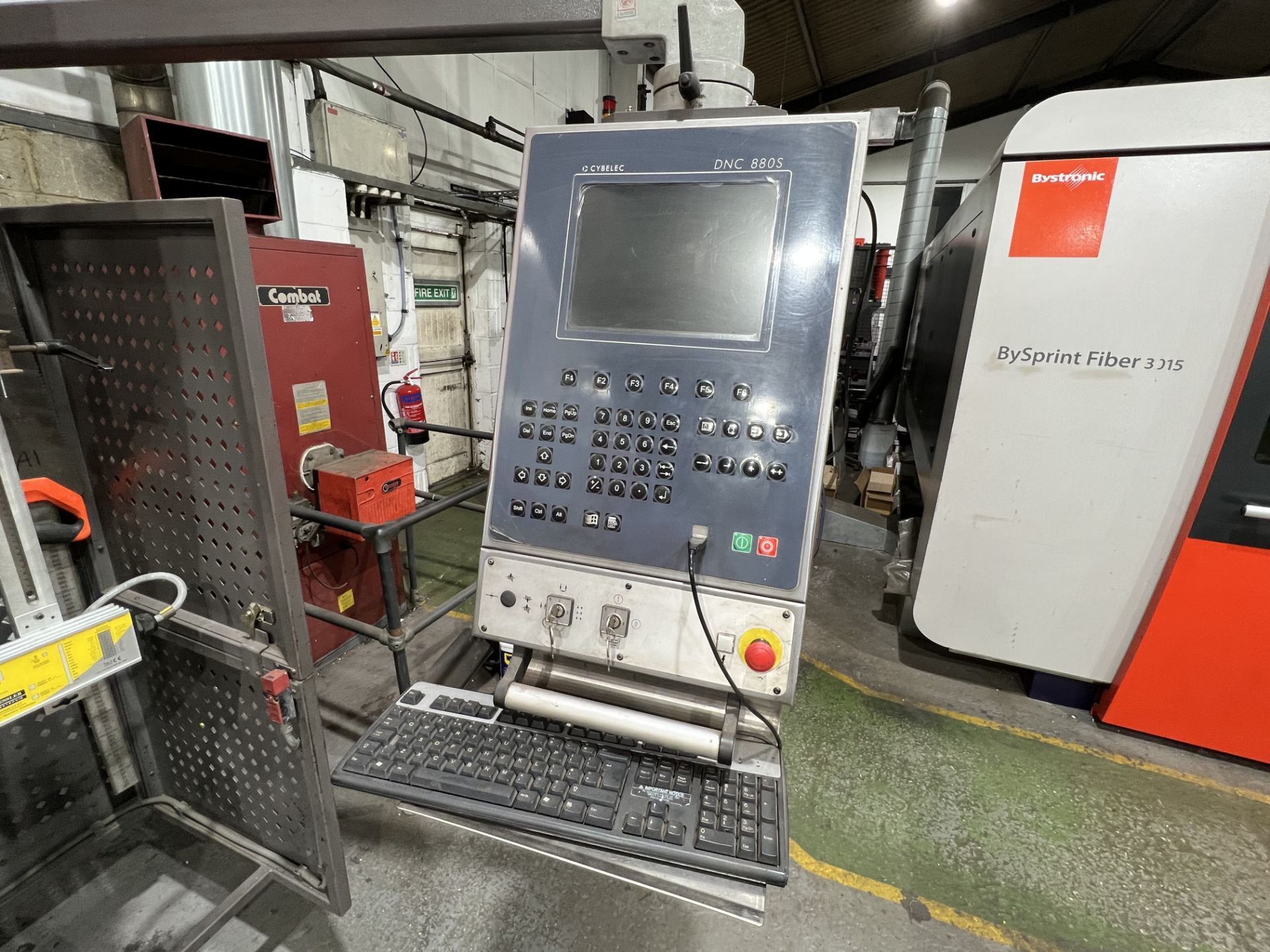 Bystronic AFM-EP2 160 CNC Down Stroking Hydraulic Press Brake Model EP40-160, Year 2008 - Image 5 of 20