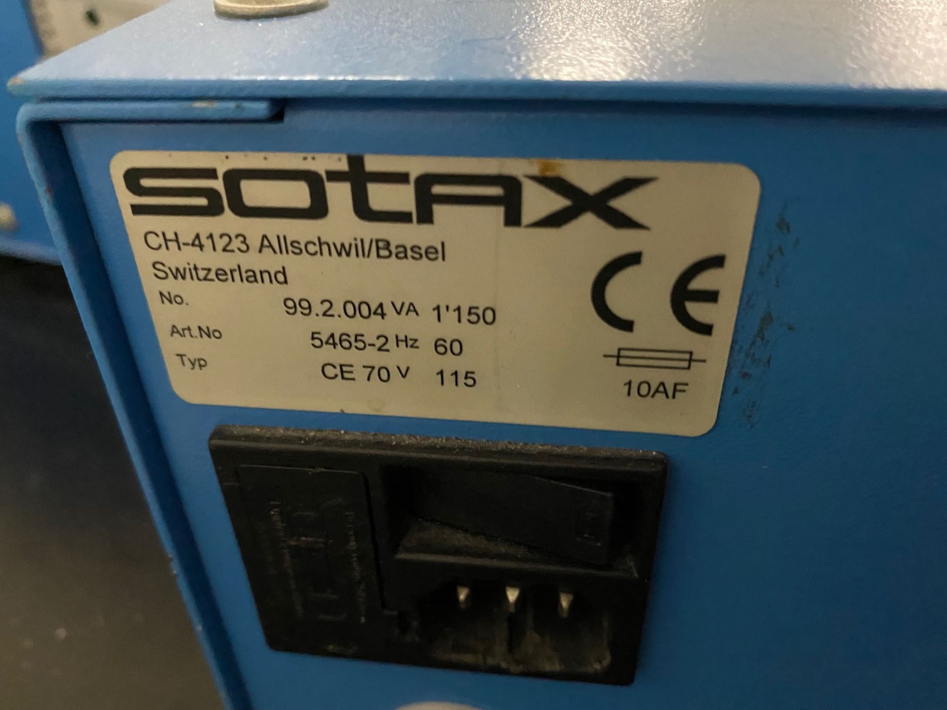 Sotax Lab Equipment - Image 6 of 11