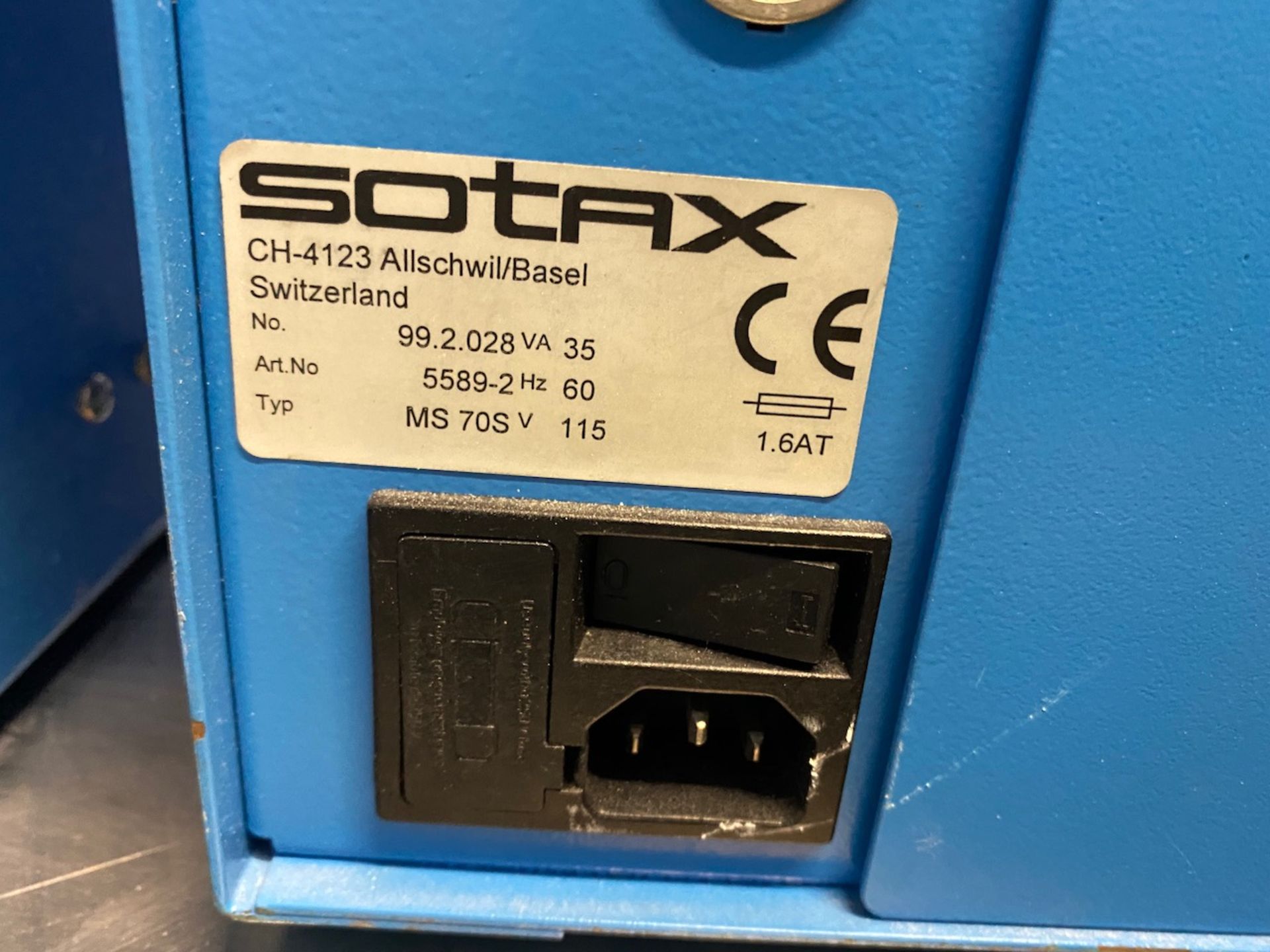 Sotax Lab Equipment - Image 5 of 6