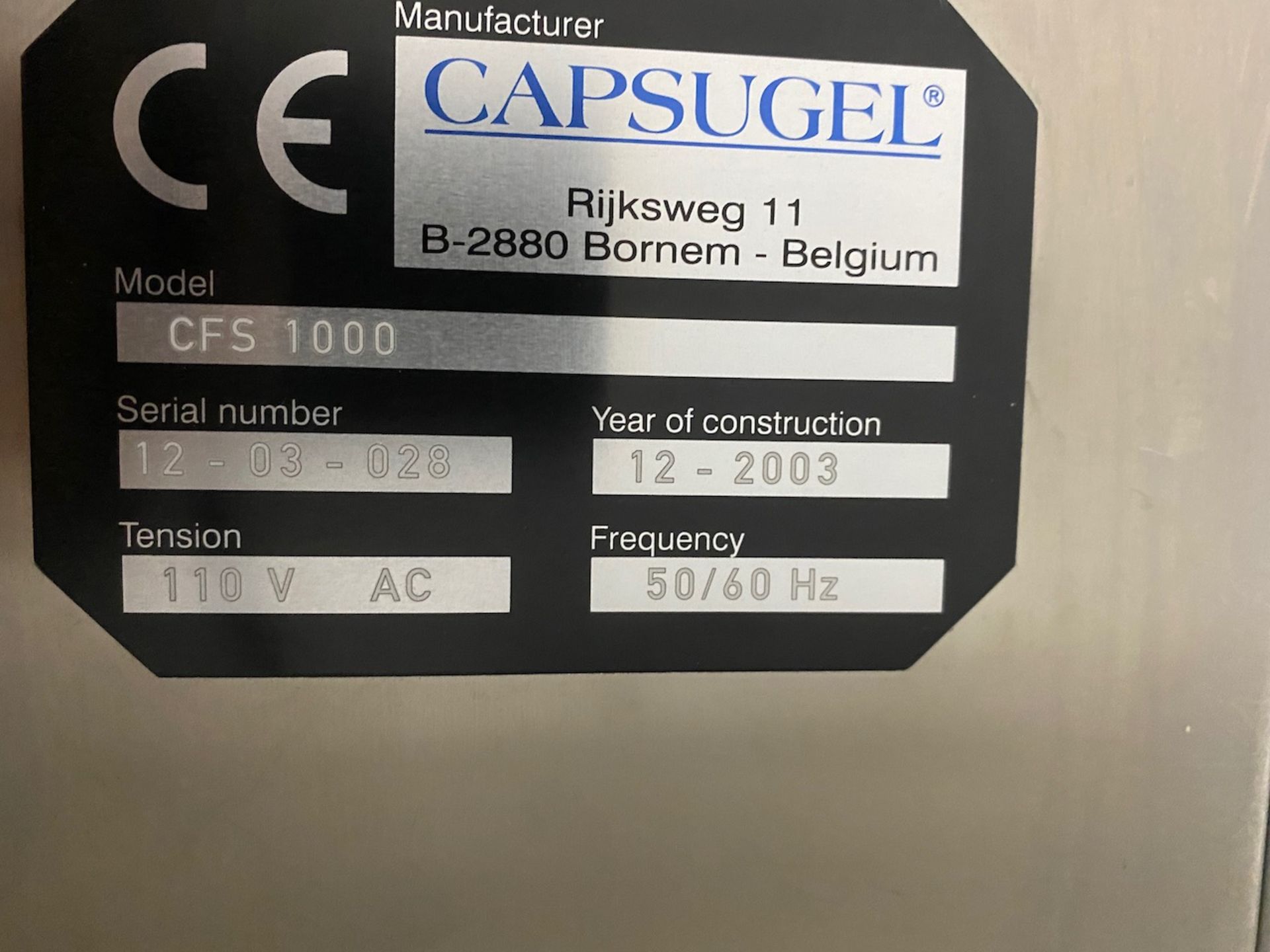 Capsugel Encapsulator - Image 7 of 9