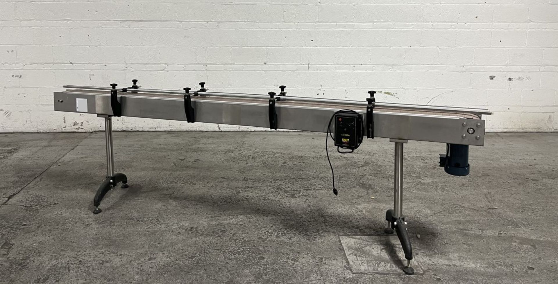 Stainless Steel Conveyor Section 4" x 10 ft