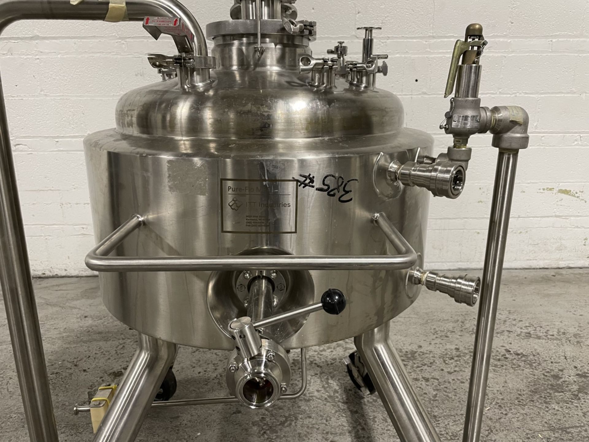 ITT Industries Purflo Stainless Steel Reactor - Image 12 of 15