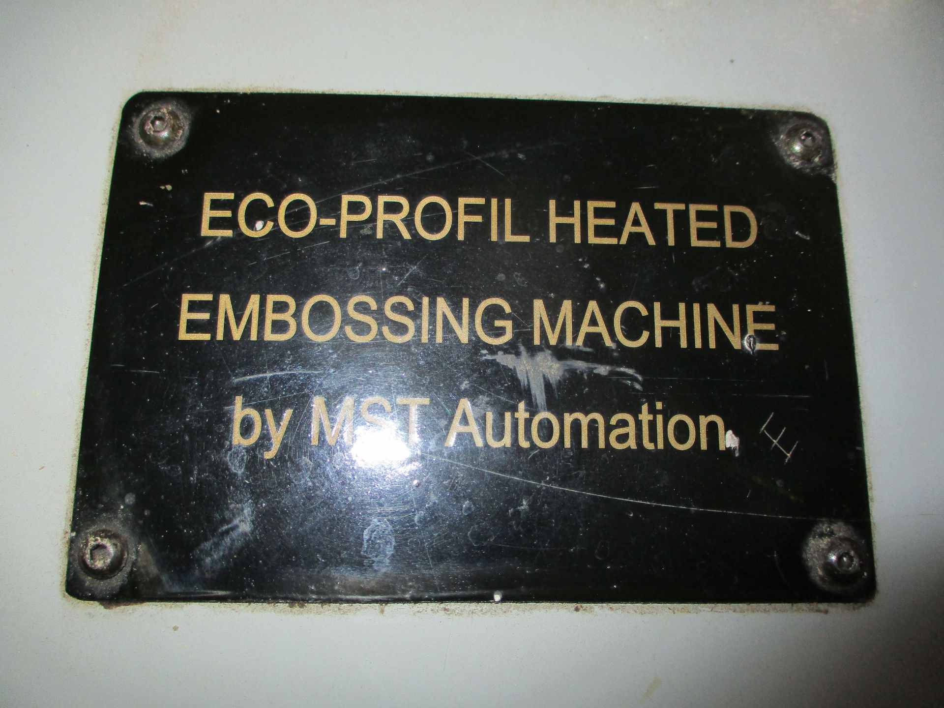 MST Automation Embossing Machine - Image 8 of 10