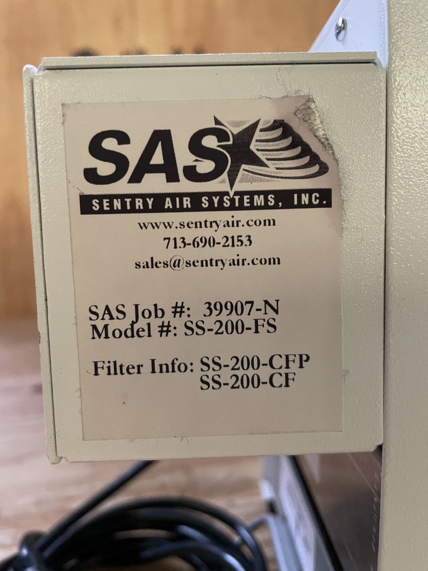SAS Evacuation Snout, Model SS-200-FS - Image 3 of 8