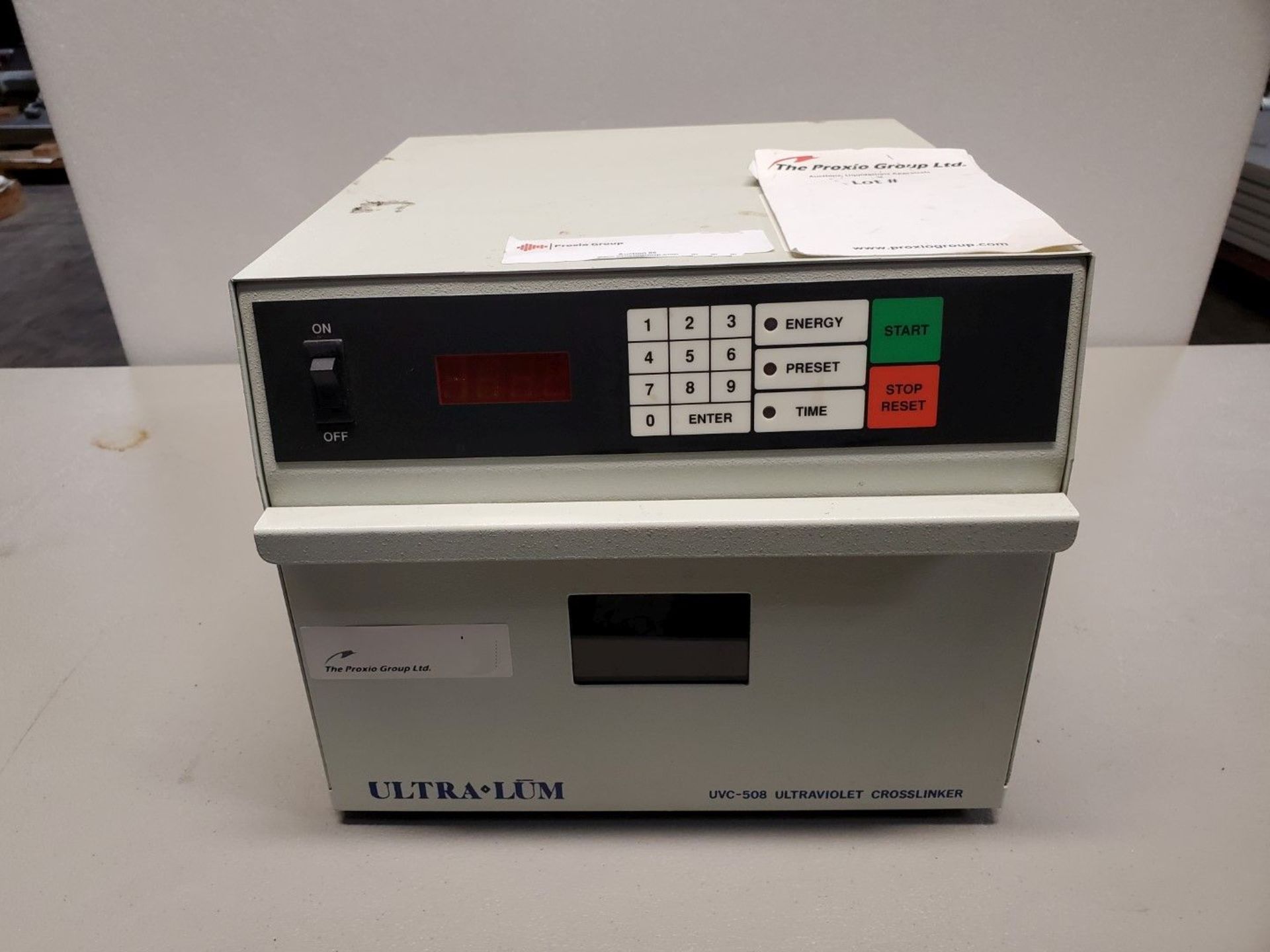 Ultra-Lum Ultraviolet Crosslinker, model UVC-508, 115 volts