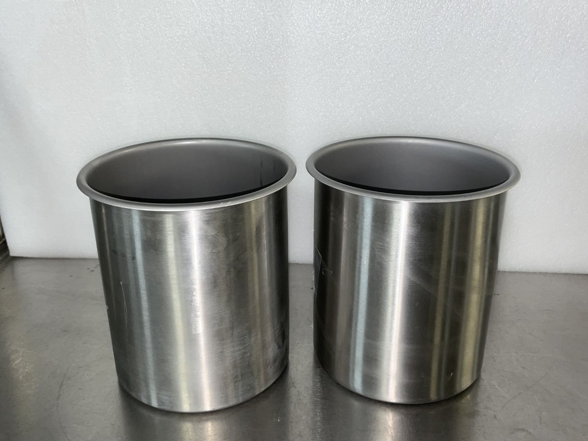 Lot of Stainless Steel Beakers/Pots