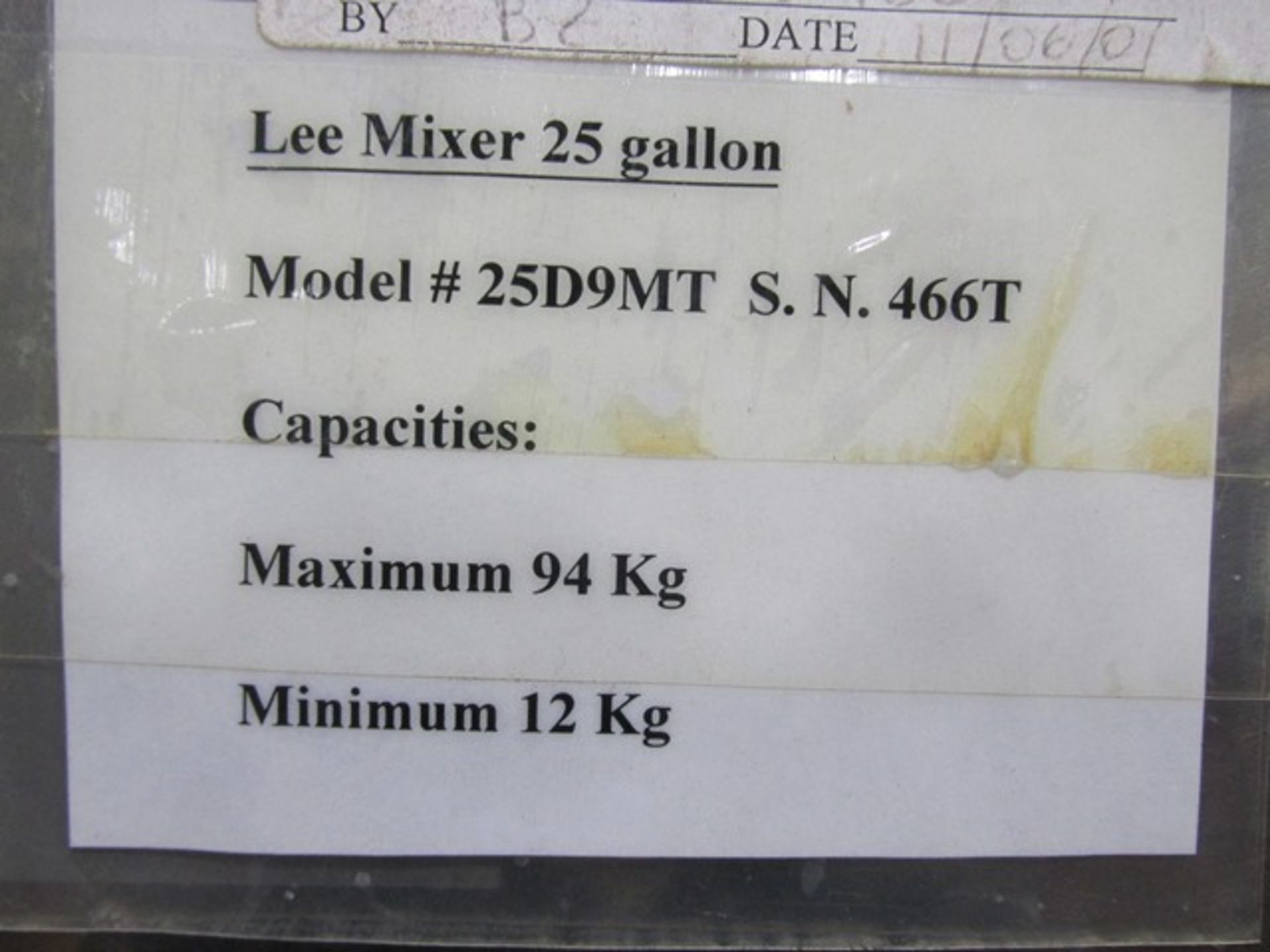 25 Gal Lee Industries Double Motion Kettle, S/S, 90# - Image 6 of 18