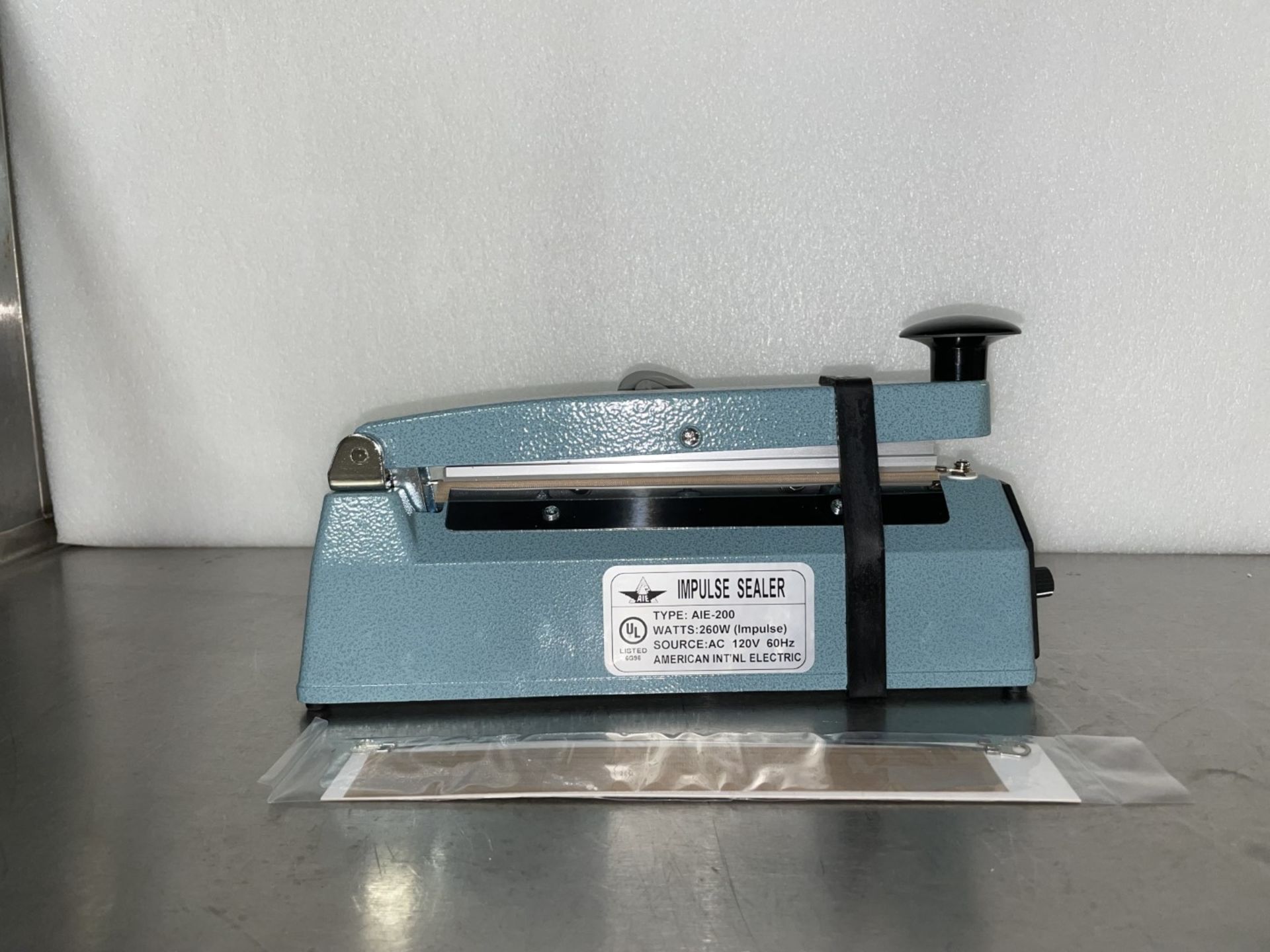 8" American International Electric Impulse Bag Sealer, Model AIE-200