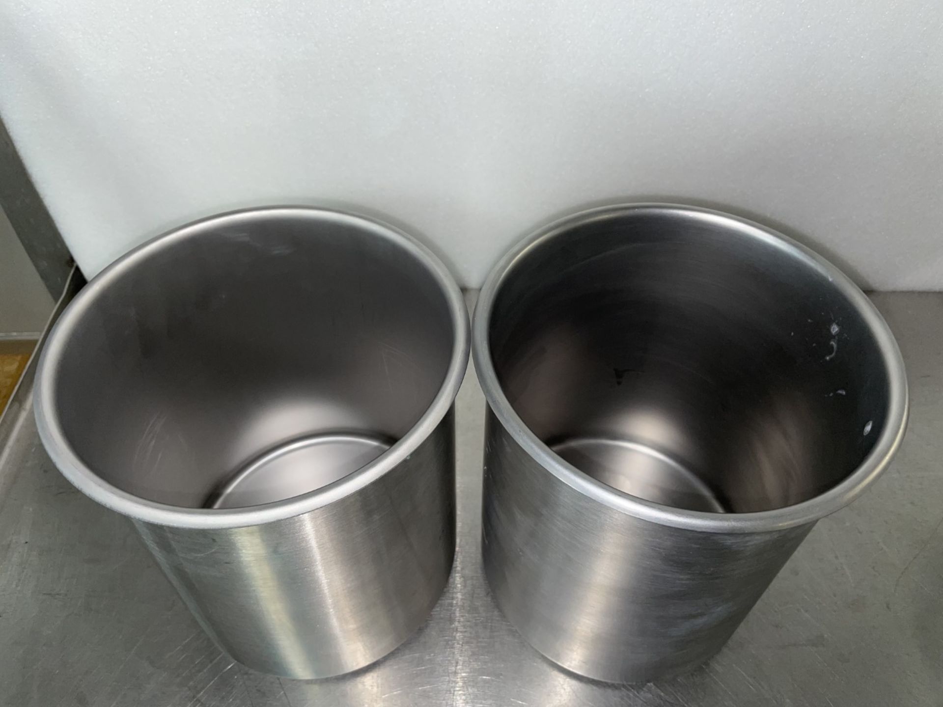 Lot of Stainless Steel Beakers/Pots - Image 2 of 2