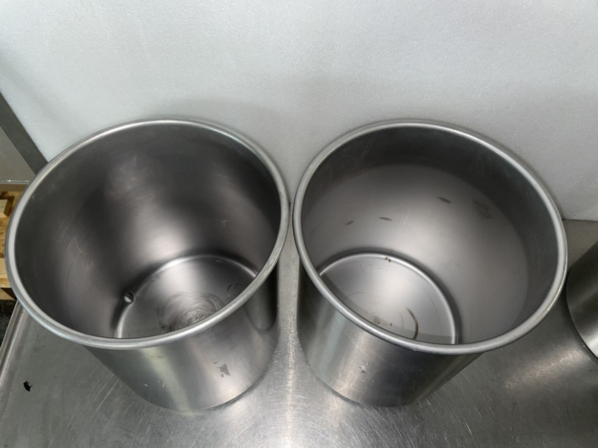 Lot of Stainless Steel Beakers/Pots - Image 2 of 2