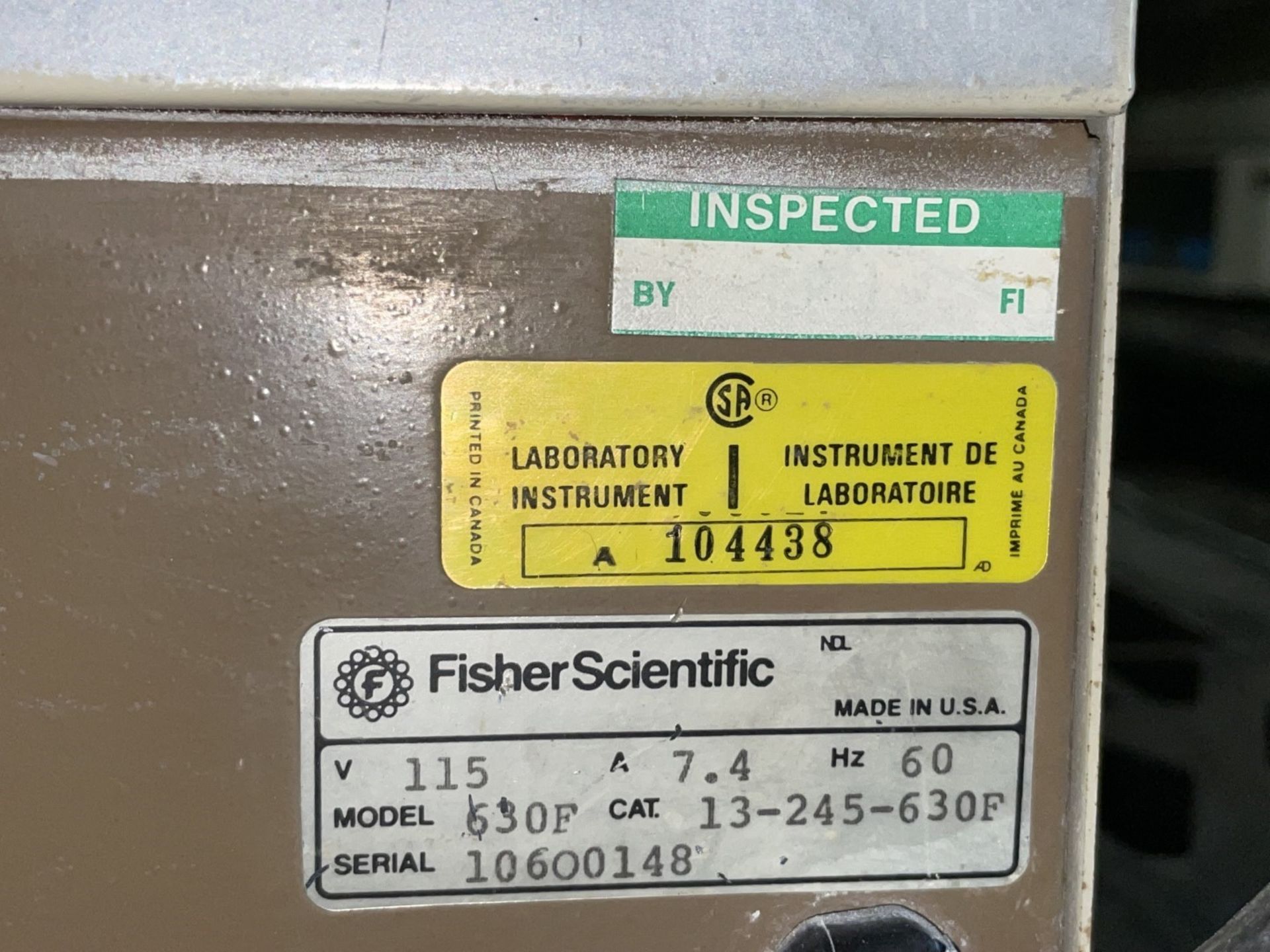 Fisher Scientific Incubator Oven, Model 650F - Image 2 of 8