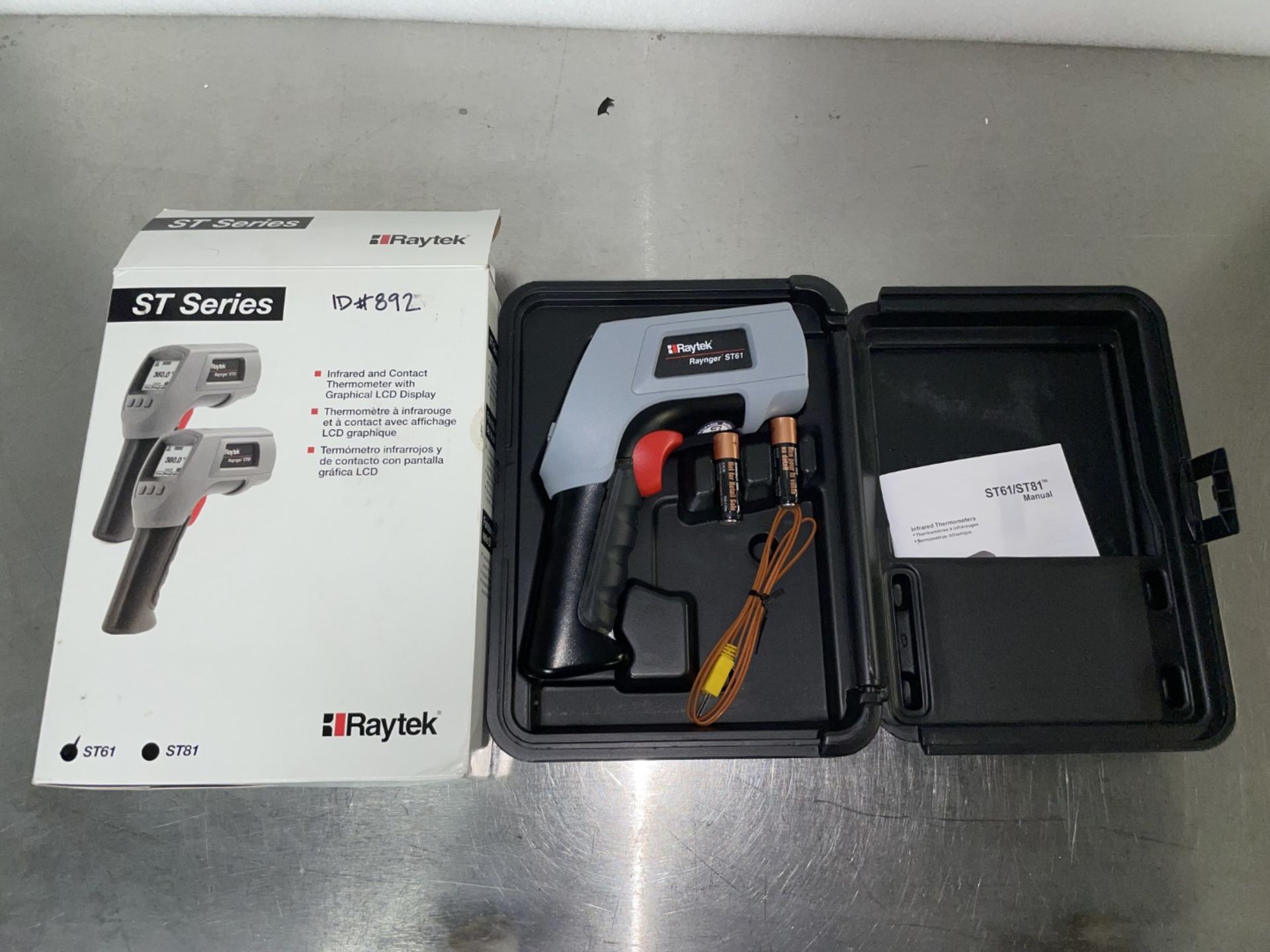 Raytek Infrared Thermometer model Raynger ST61