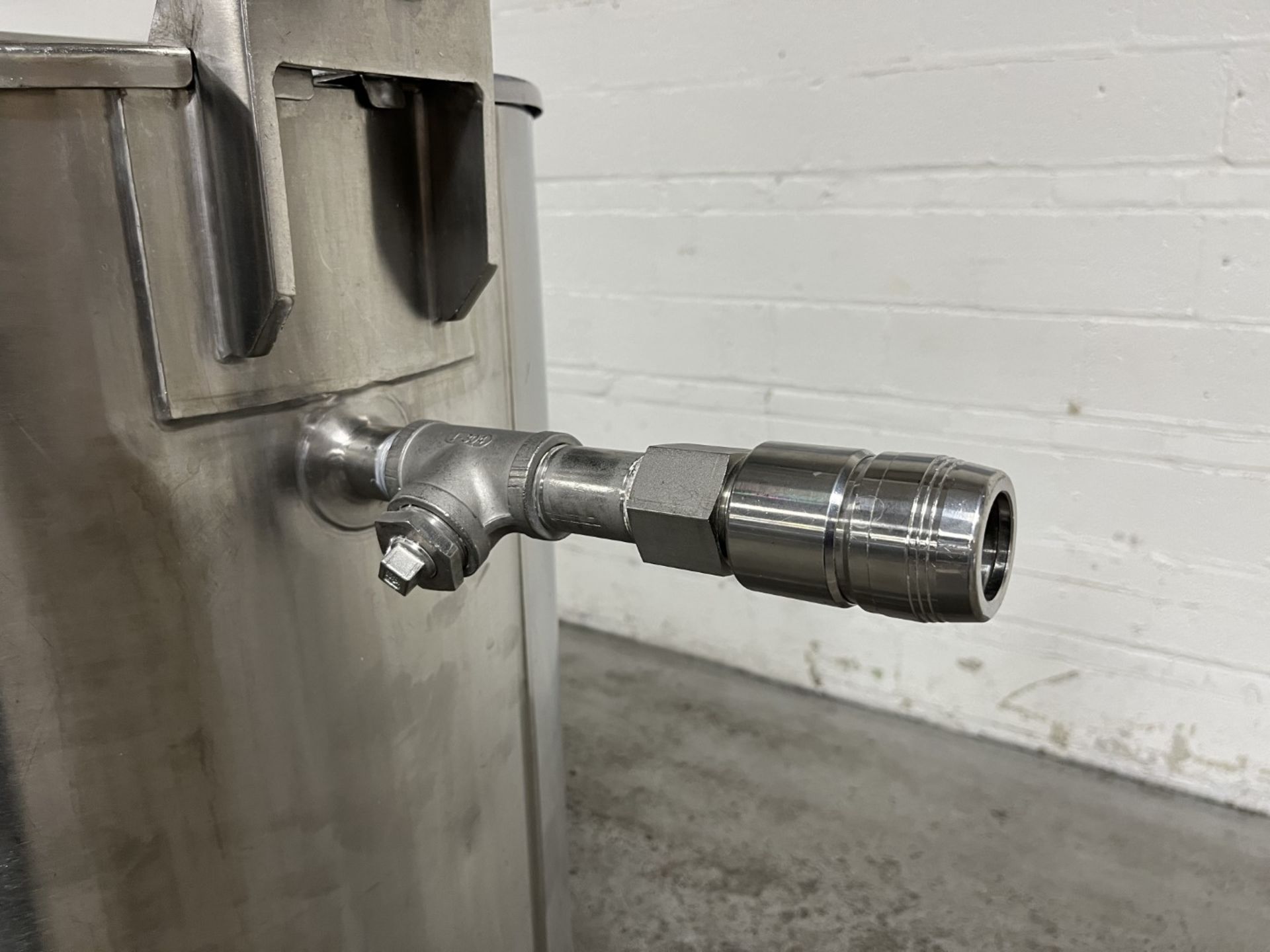Jacketed Stainless Steel Tank, Portable - Image 8 of 12