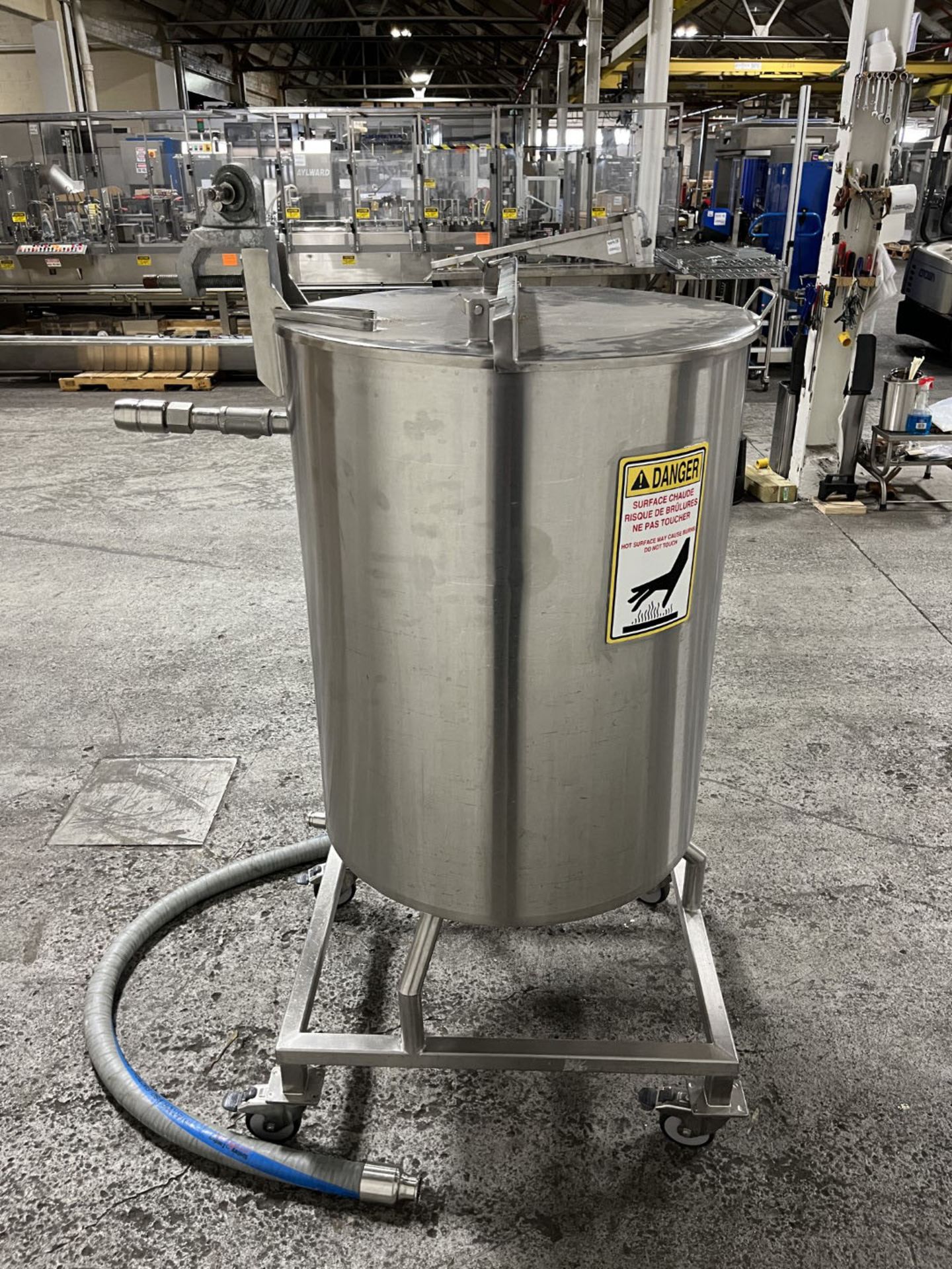 Jacketed Stainless Steel Tank, Portable - Image 4 of 12
