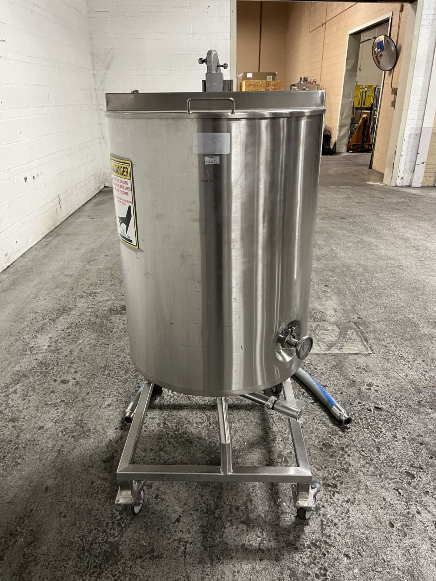 Jacketed Stainless Steel Tank, Portable - Image 3 of 12