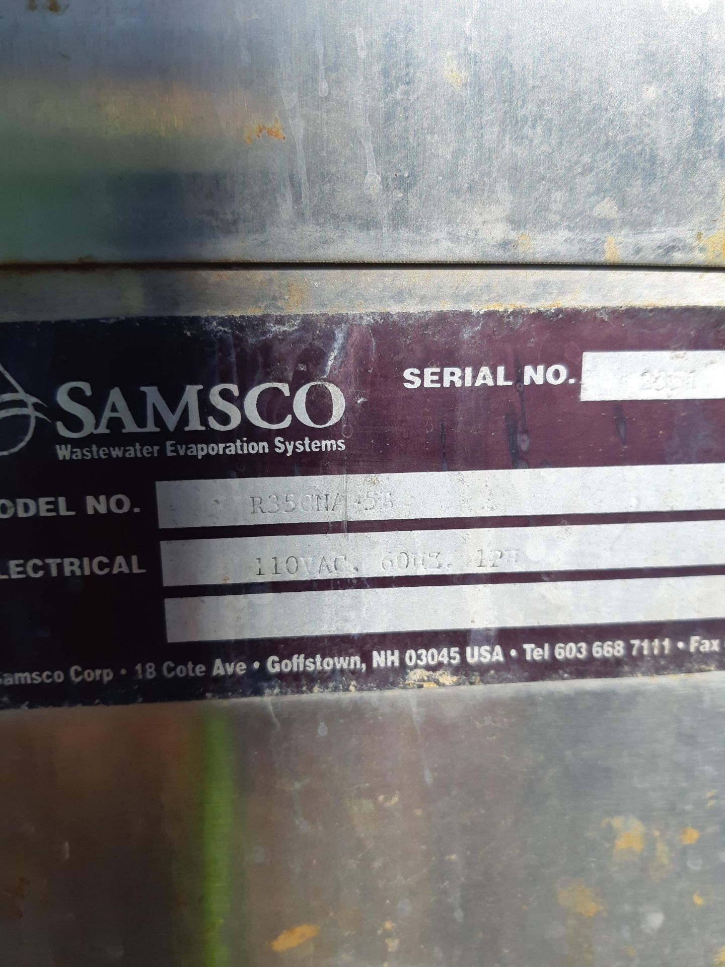 Samsco Series 600 Water Evaporator - Image 5 of 5
