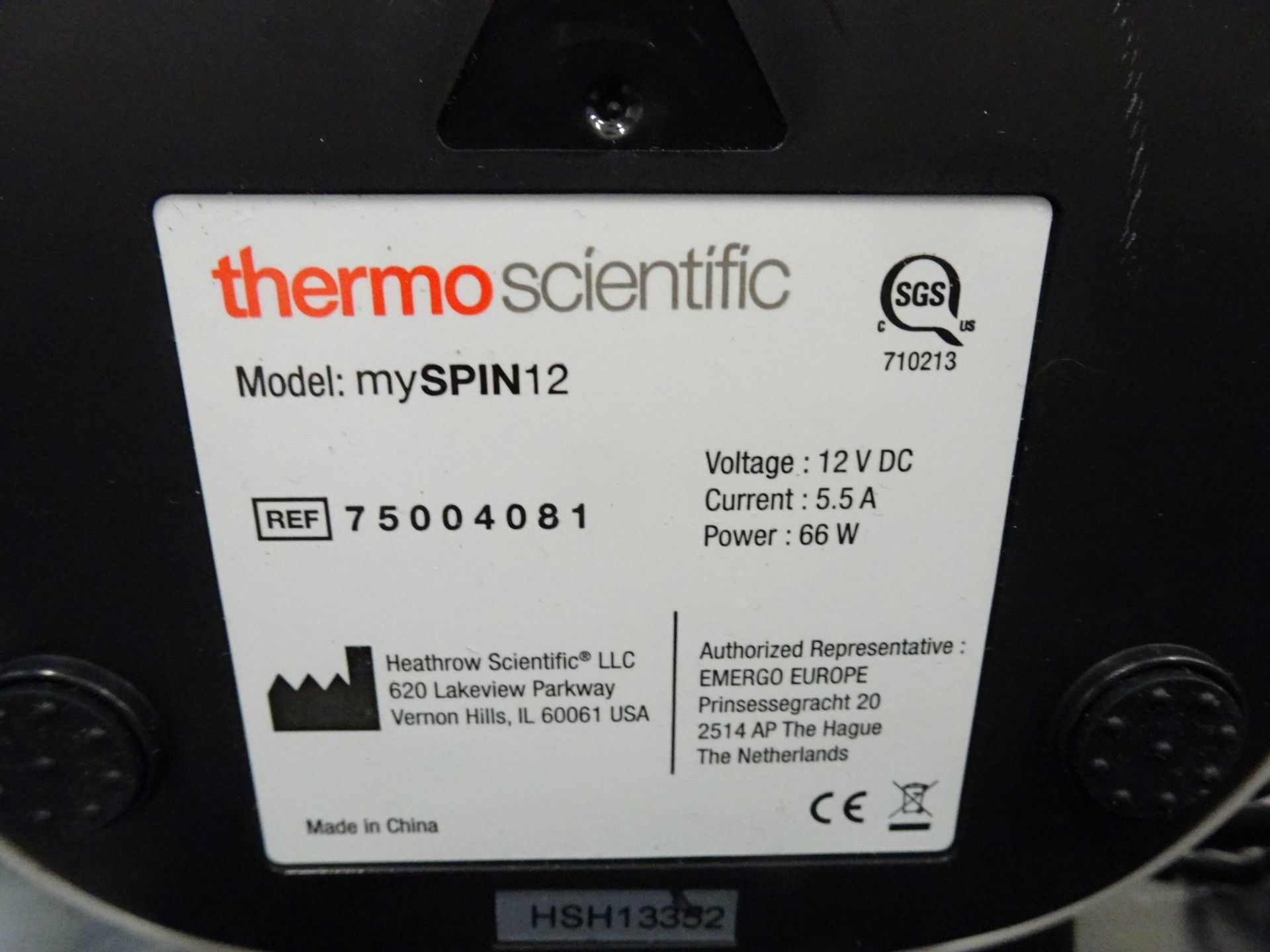 Thermo Scientific MySPIN Mini Centrifuge - Image 6 of 9