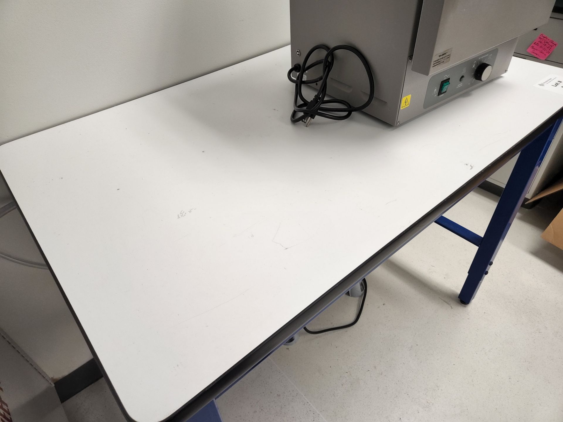 Production Basics 48" X 30" Adjustable Height Workbench With Tote Cart (Asset I.D. # ) - Image 2 of 3
