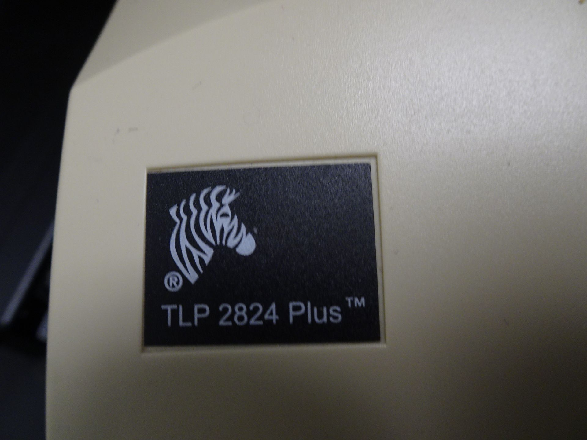 Zebra Model TLP 2824 Plus Thermal Label Printer sn 37J113800390 (Asset I.D. # ) - Image 3 of 4
