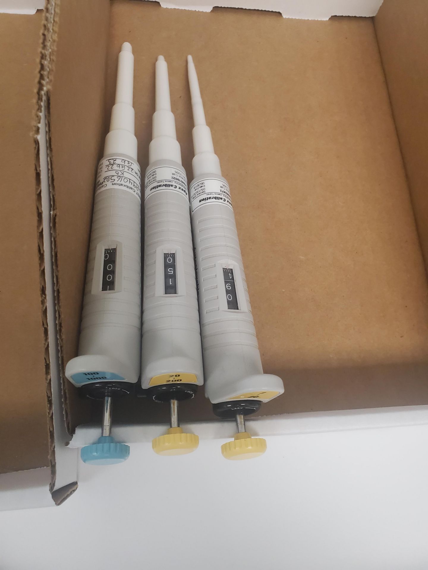 (3) Nichiryo Oxford Series Autoclavable Pipets