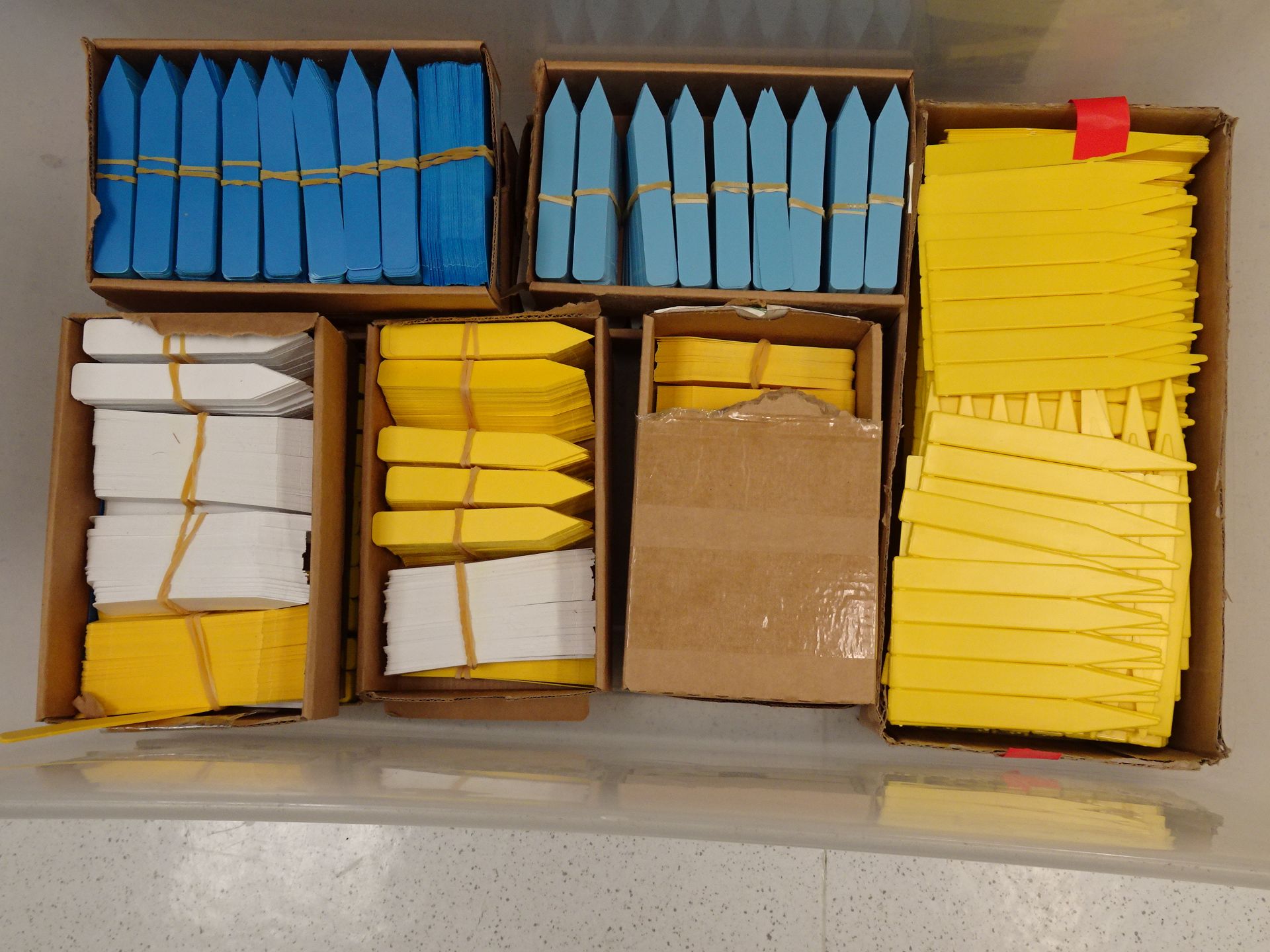 Lot Box Of Misc Stakes (Asset I.D. # )