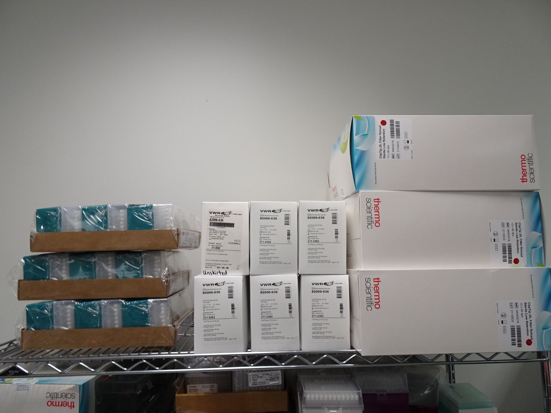 5-Tier Metro Rack and Contents Including But Not Limited To Various Pipette Tips and Well Plates ( - Image 2 of 14