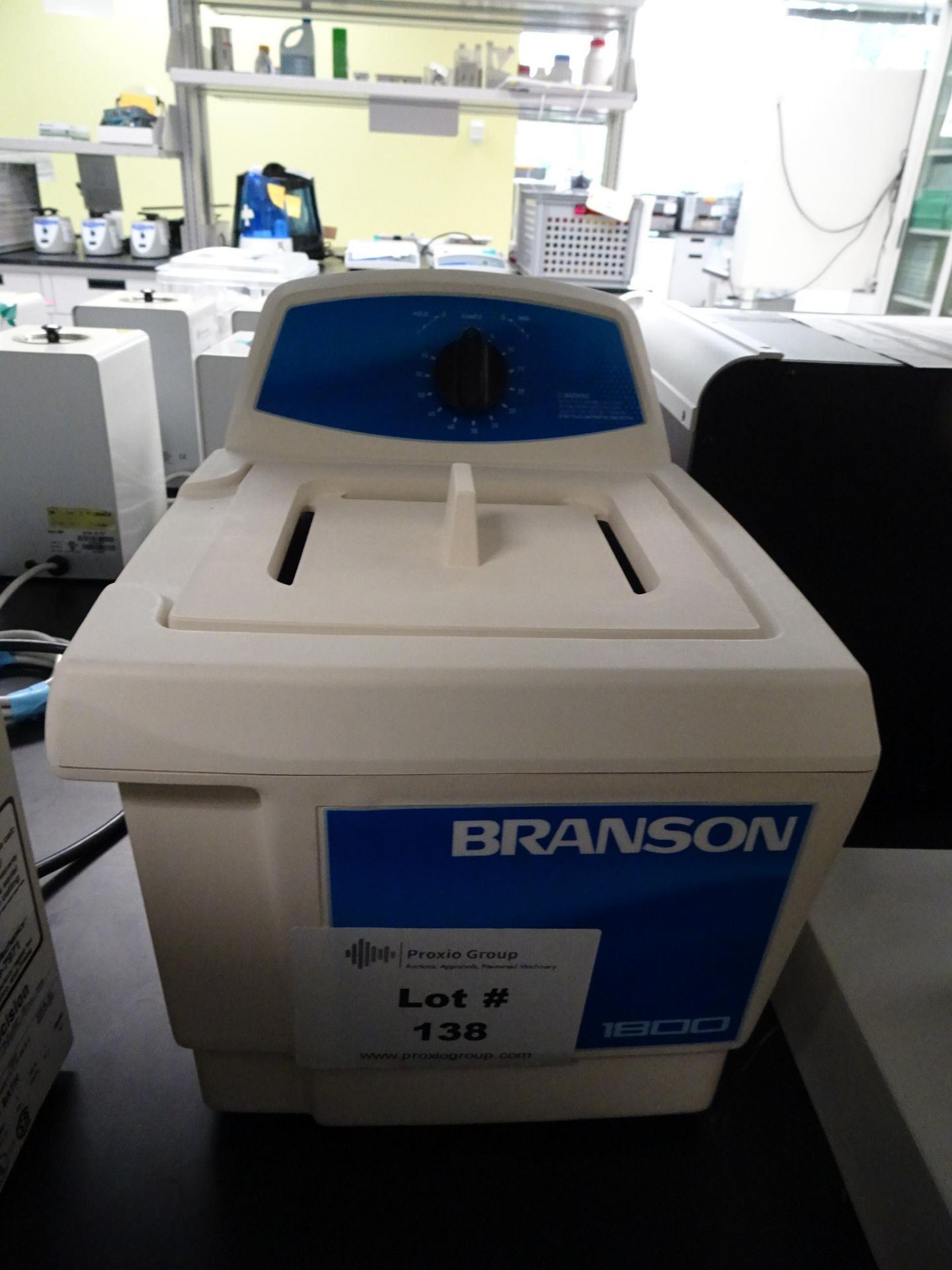 Branson Model 1800 Untrasonic Water Bath (Asset I.D. # )