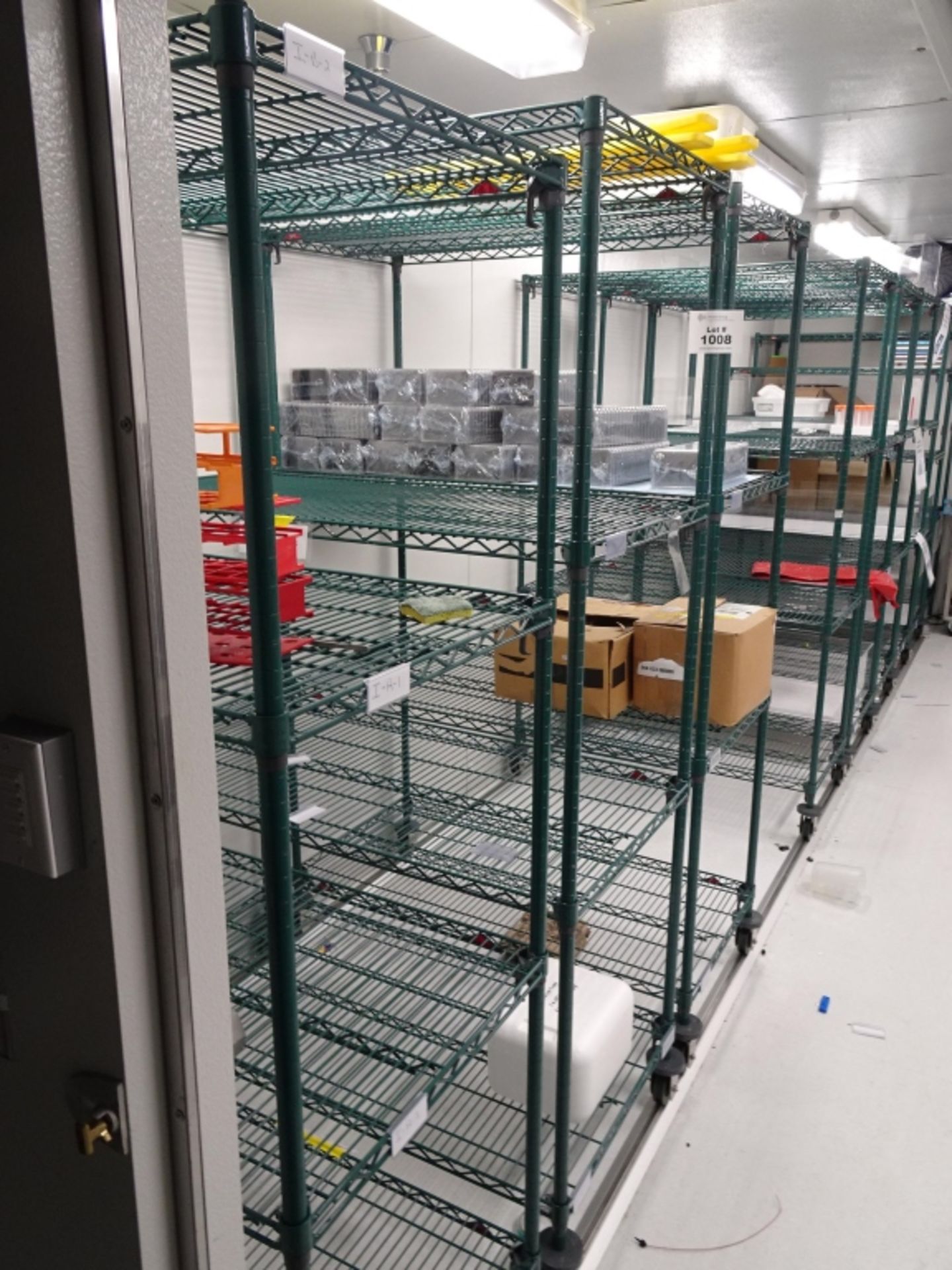 Lot Racking for Refrigerated Room