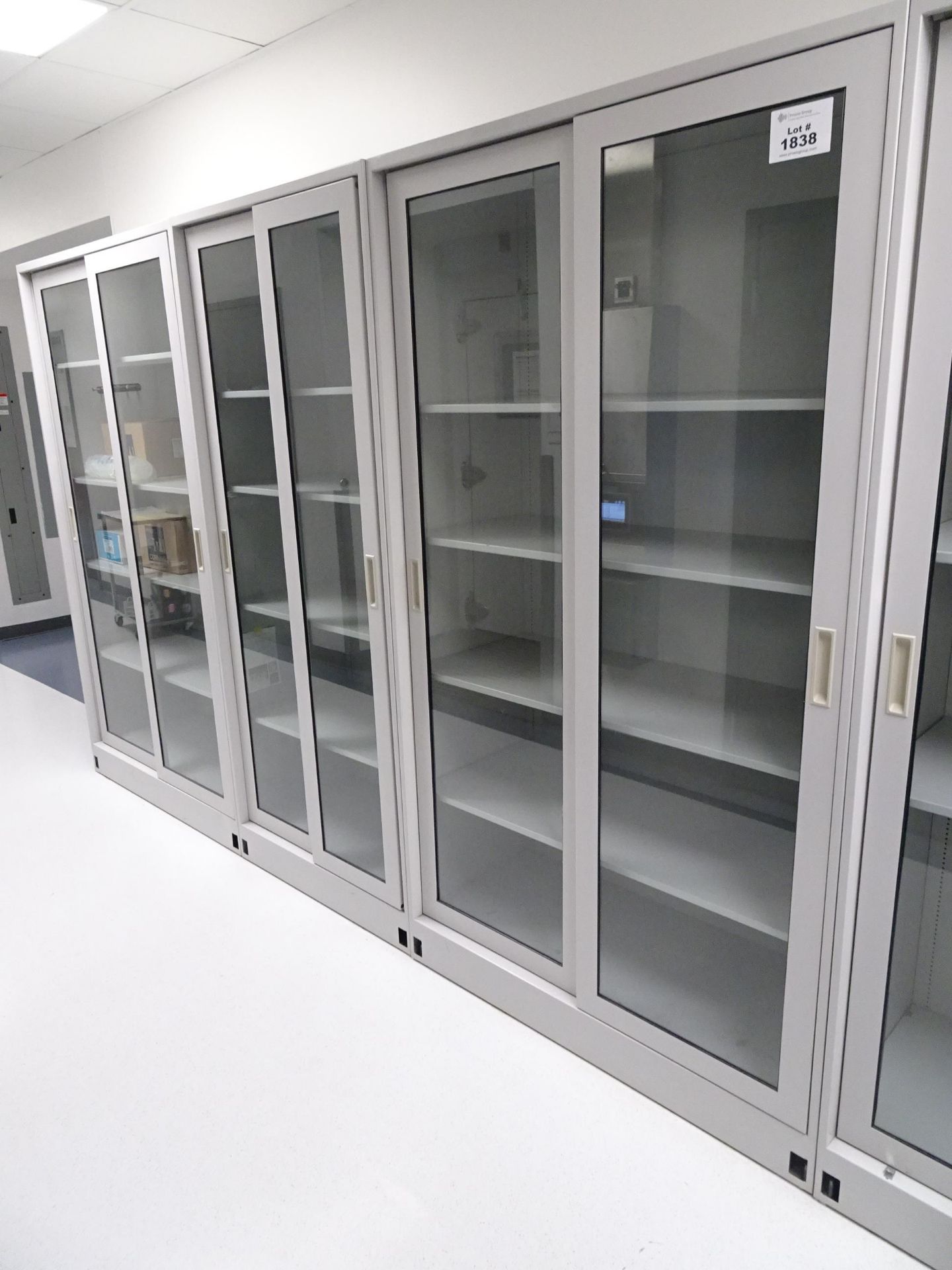 3-Section of storage Cabinets