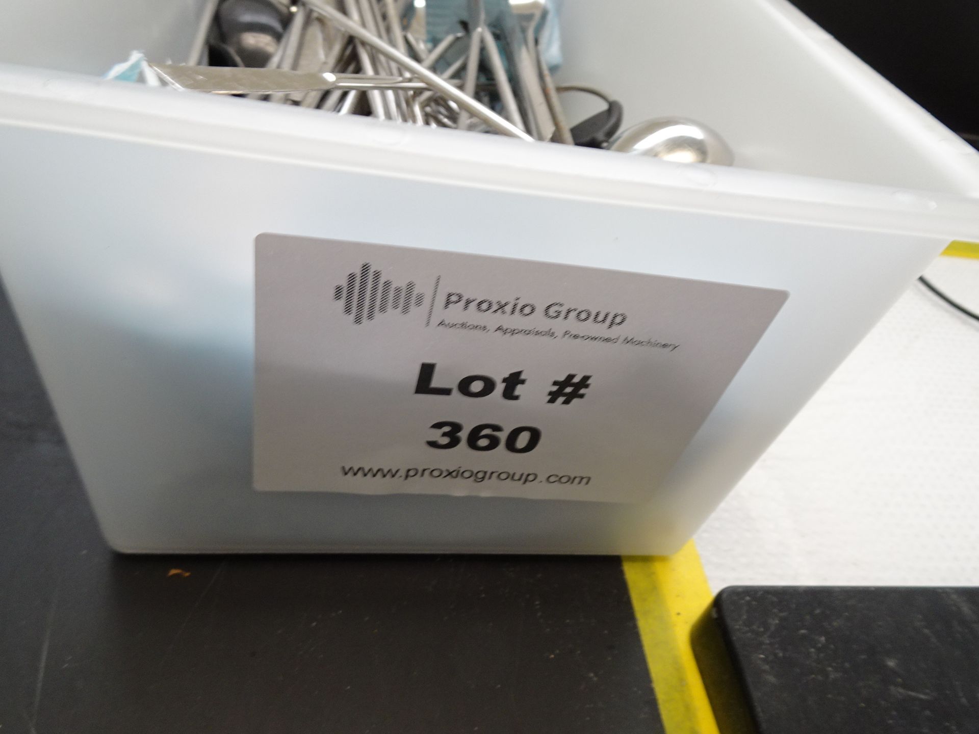 Lot Box of Stainless Steel Laboratory Utensils (Asset I.D. # ) - Image 2 of 2