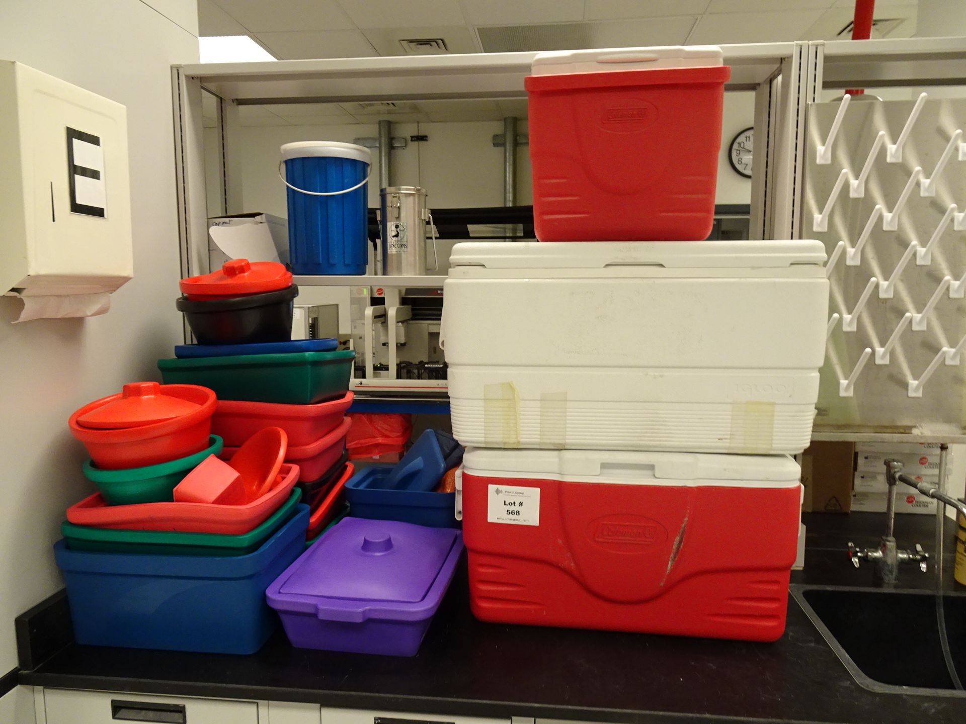 Lot of Lab Foam Ice Bins and Coolers (Asset I.D. # ) - Image 2 of 4