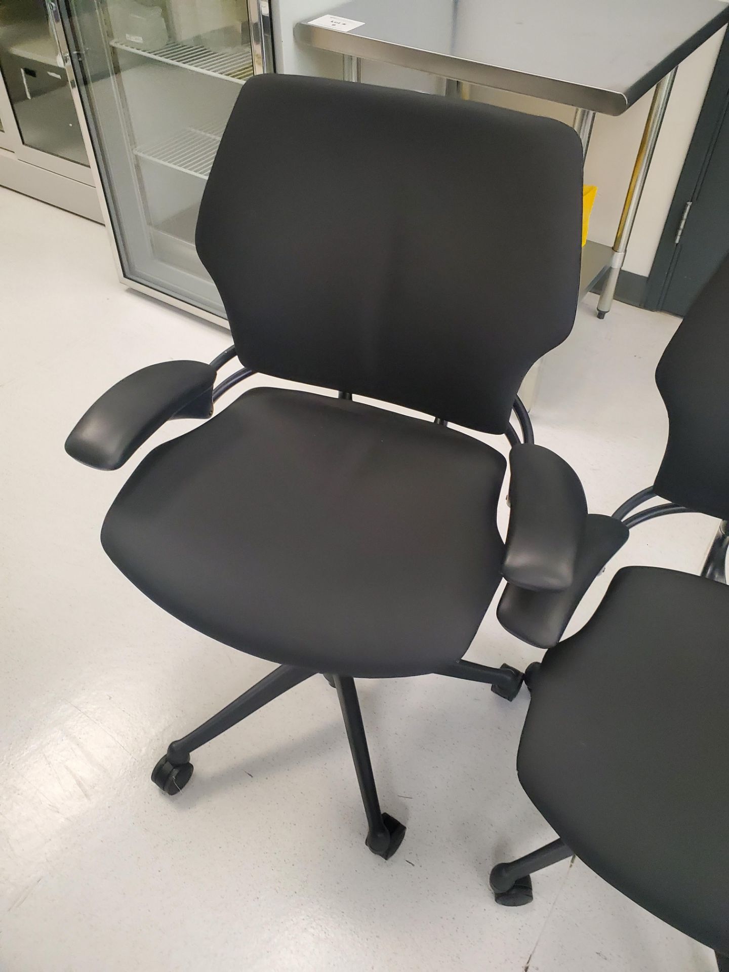 (2) Humanscale (5) Wheel Pneumatically Adjustable Swivel Based Office Chairs (Asset I.D. # ) - Image 2 of 3