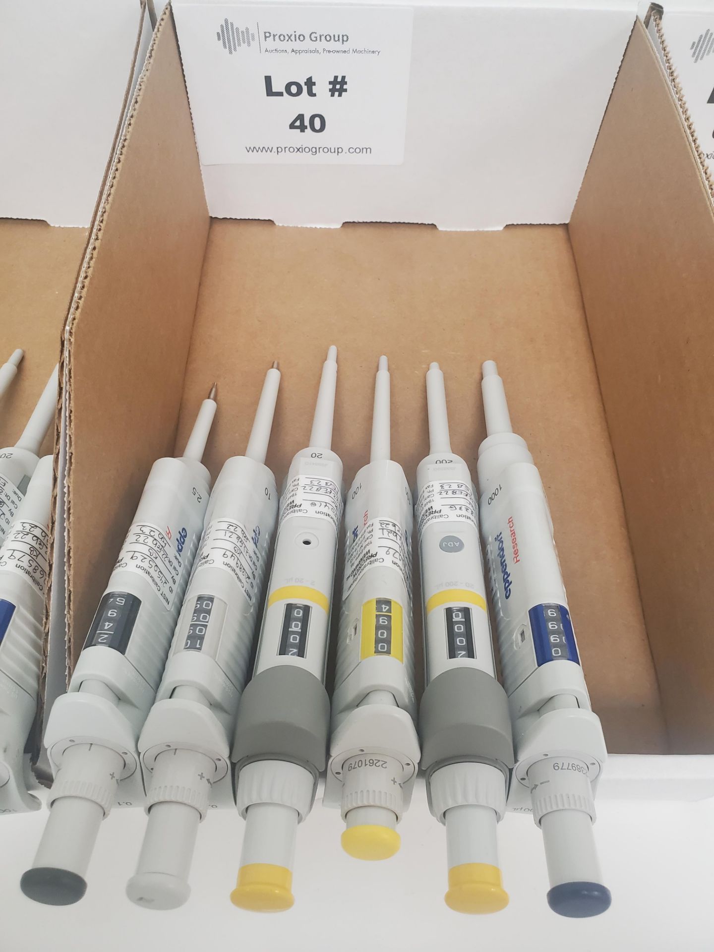 (6) Eppendorf Dial Pipets - Image 3 of 3