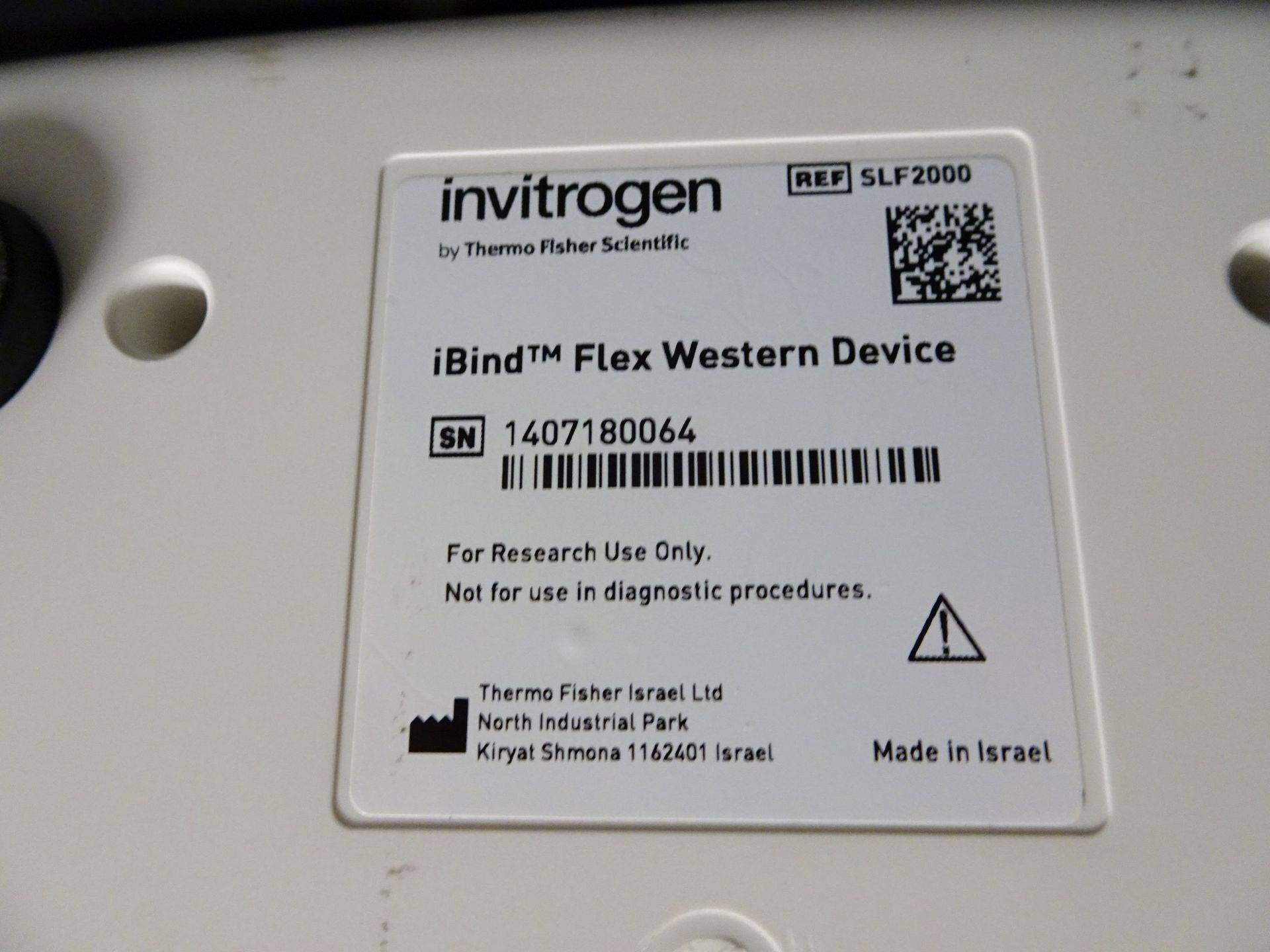 Invitrogen iBind Flex Automated Blot Processor - Image 4 of 4