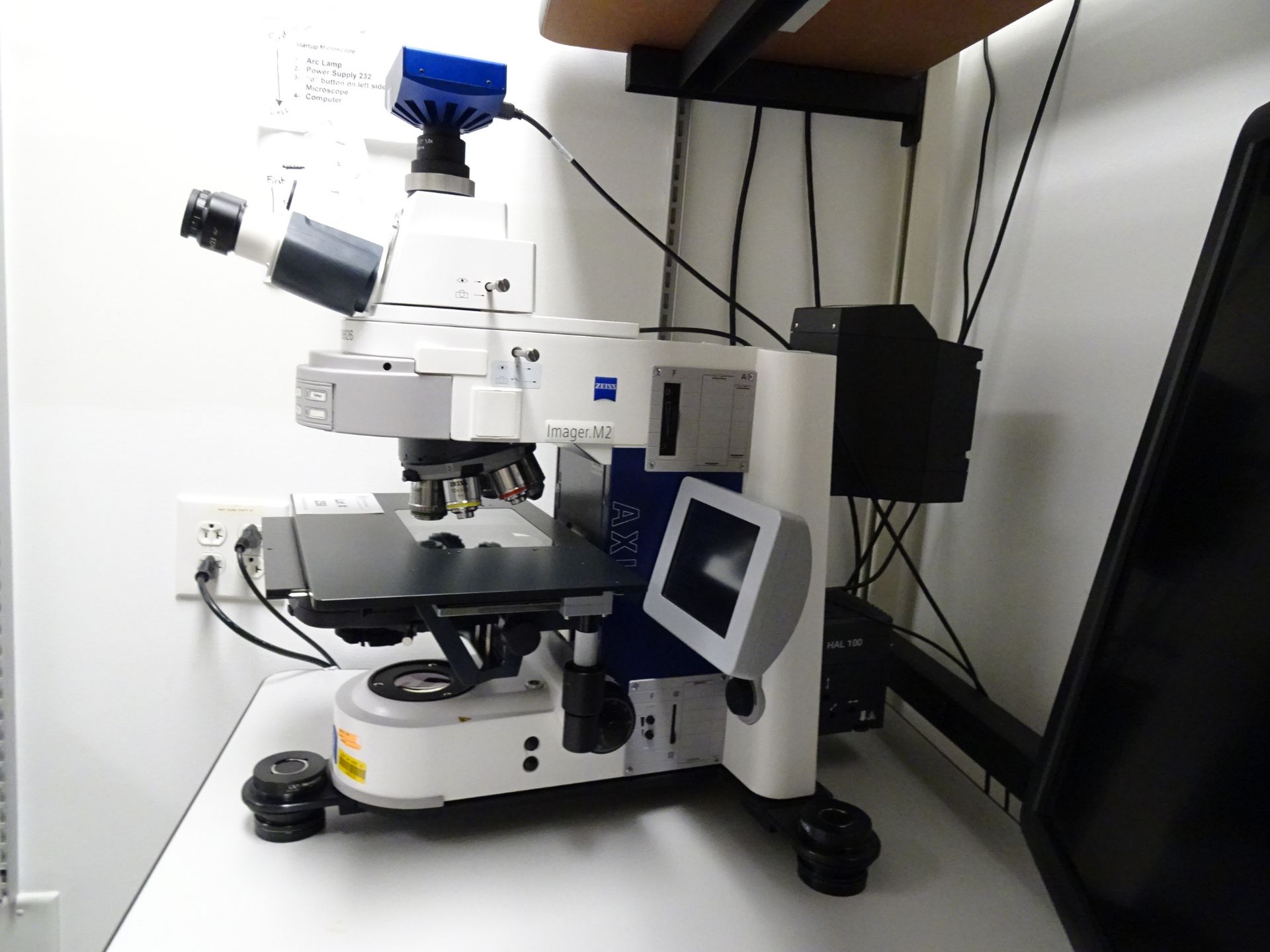 Zeiss Axio Imager.M2 Microscope With AxioCam MRM Camers With 60N-C 1" Camera Adapter, (2) 1PL 10x/23 - Image 3 of 22