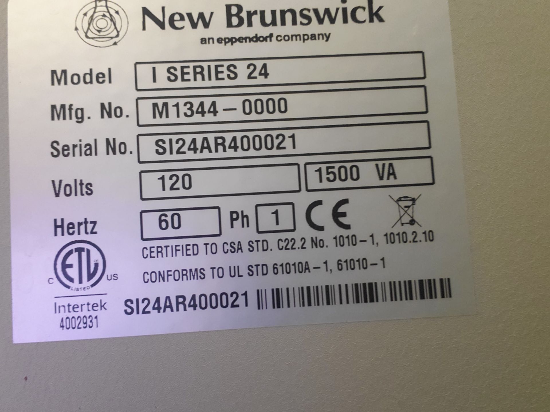 New Brunswick I-Series 24" Incubator Shaker - Image 3 of 3