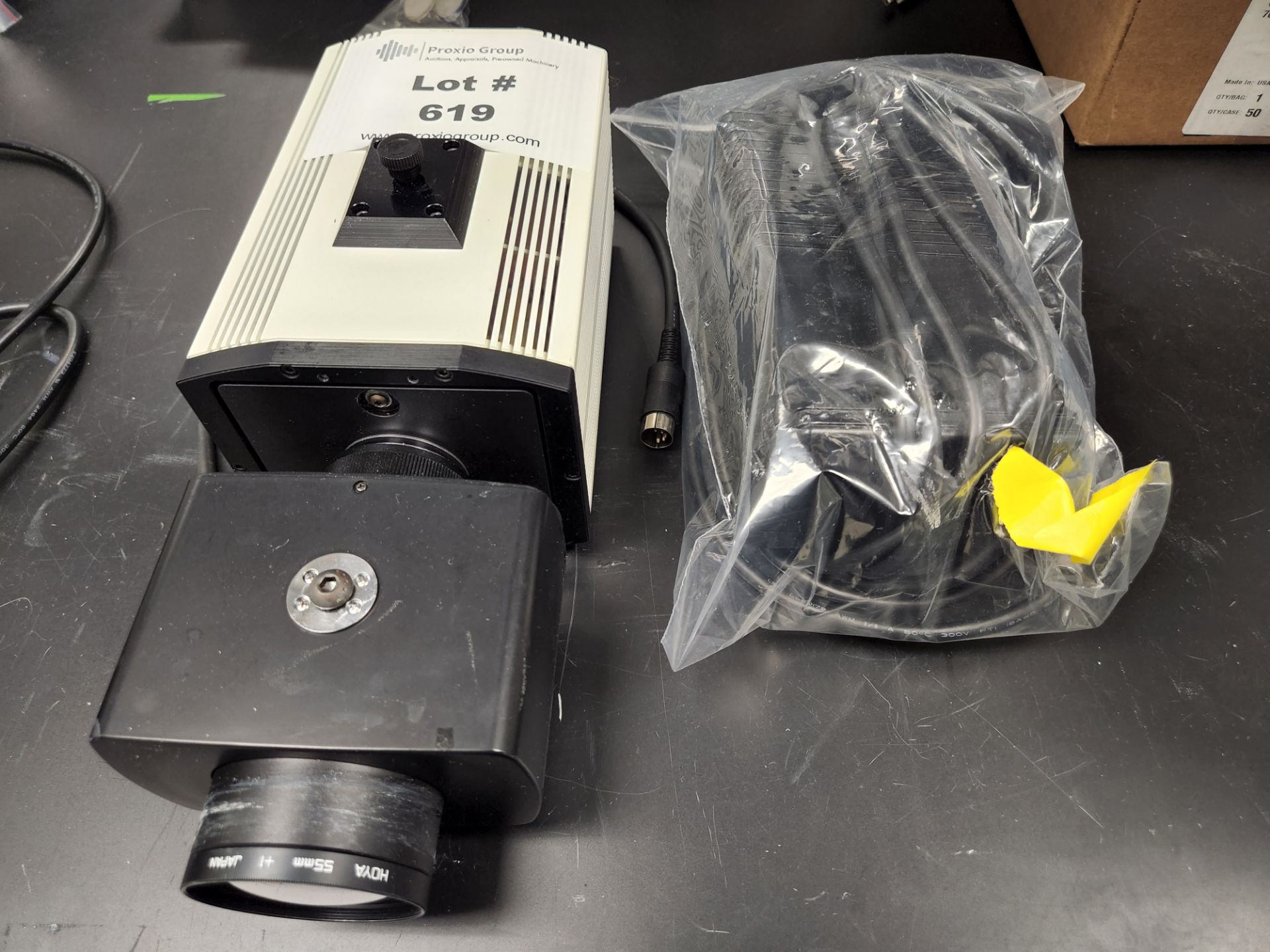 Bio-Rad Model 1708255 Camera With Lense Adapter And Power Supply (Asset I.D. # )