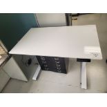 Desk Store Approx 48" x 24" Adjustable Height Stand Up Desk With Programmable Height Controller