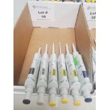 (6) Eppendorf Dial Pipets