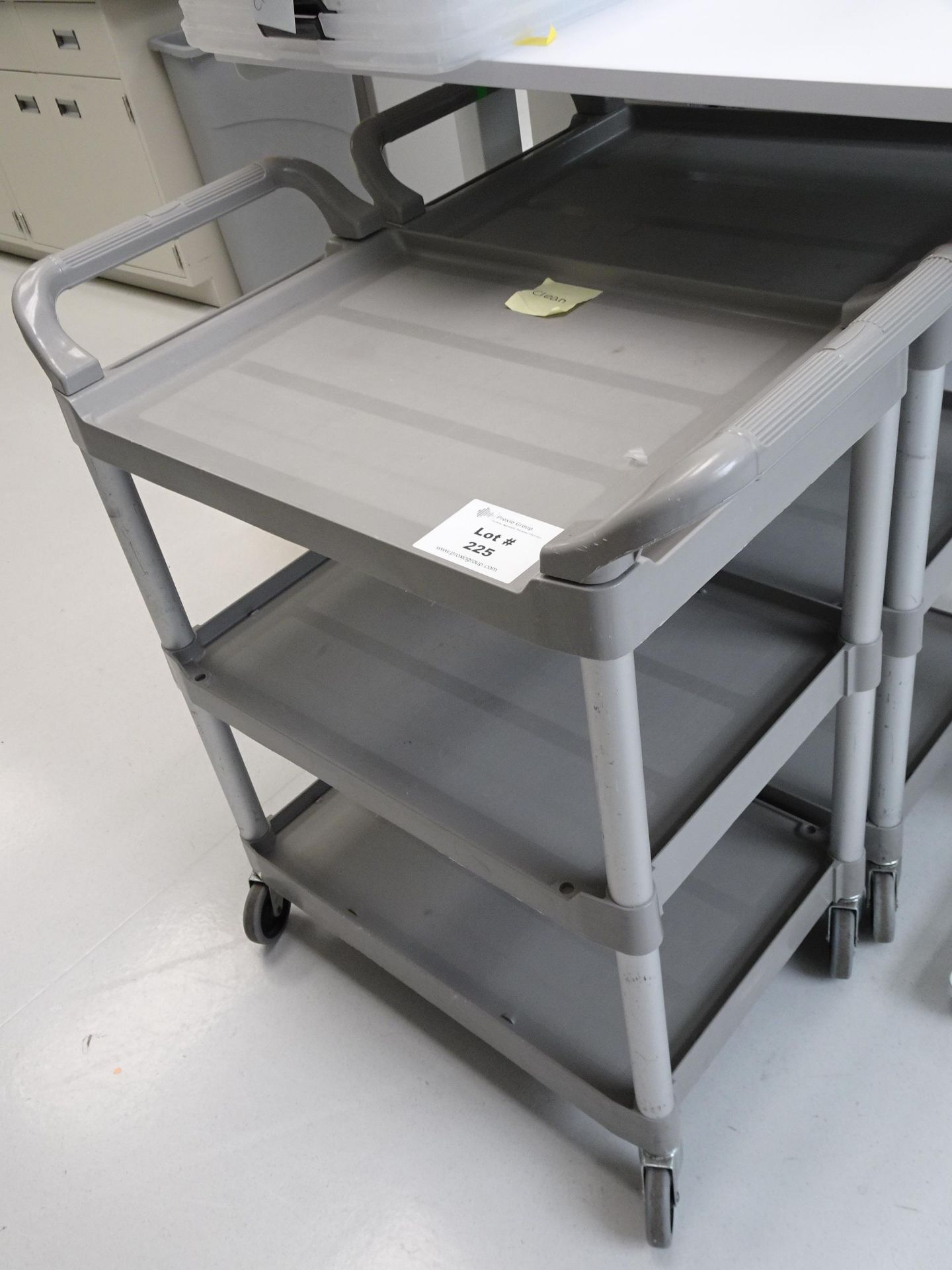 (2) Rubbermaid (3) Tier Carts (Asset I.D. # )