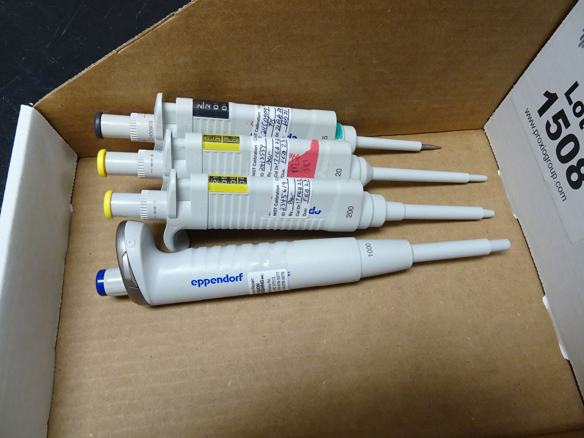 (4) Eppendorf Pipettes - Image 3 of 3