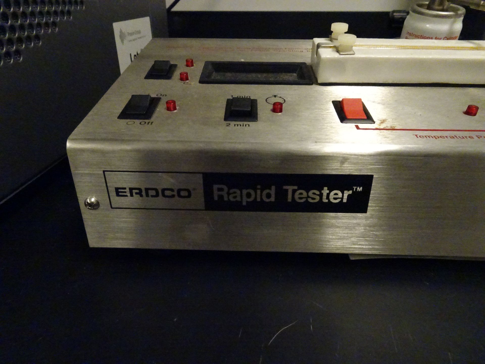 Erdco Rapid Tester Model RT-01 Flash Point Tester - Image 2 of 4